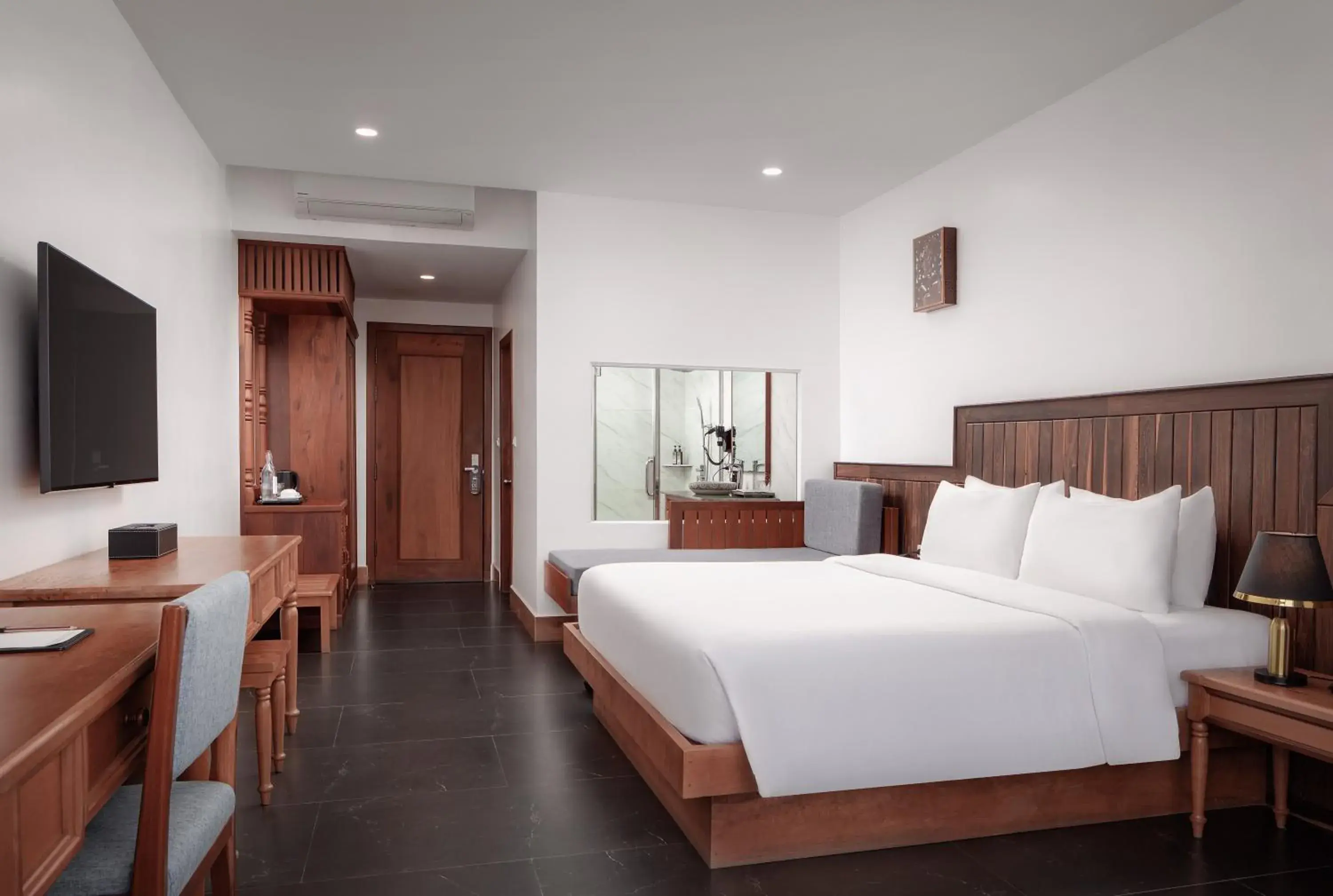 Bedroom, Bed in Two Seasons Siem Reap Hotel Bedroom, Bed in Two Seasons Siem Reap Hotel
