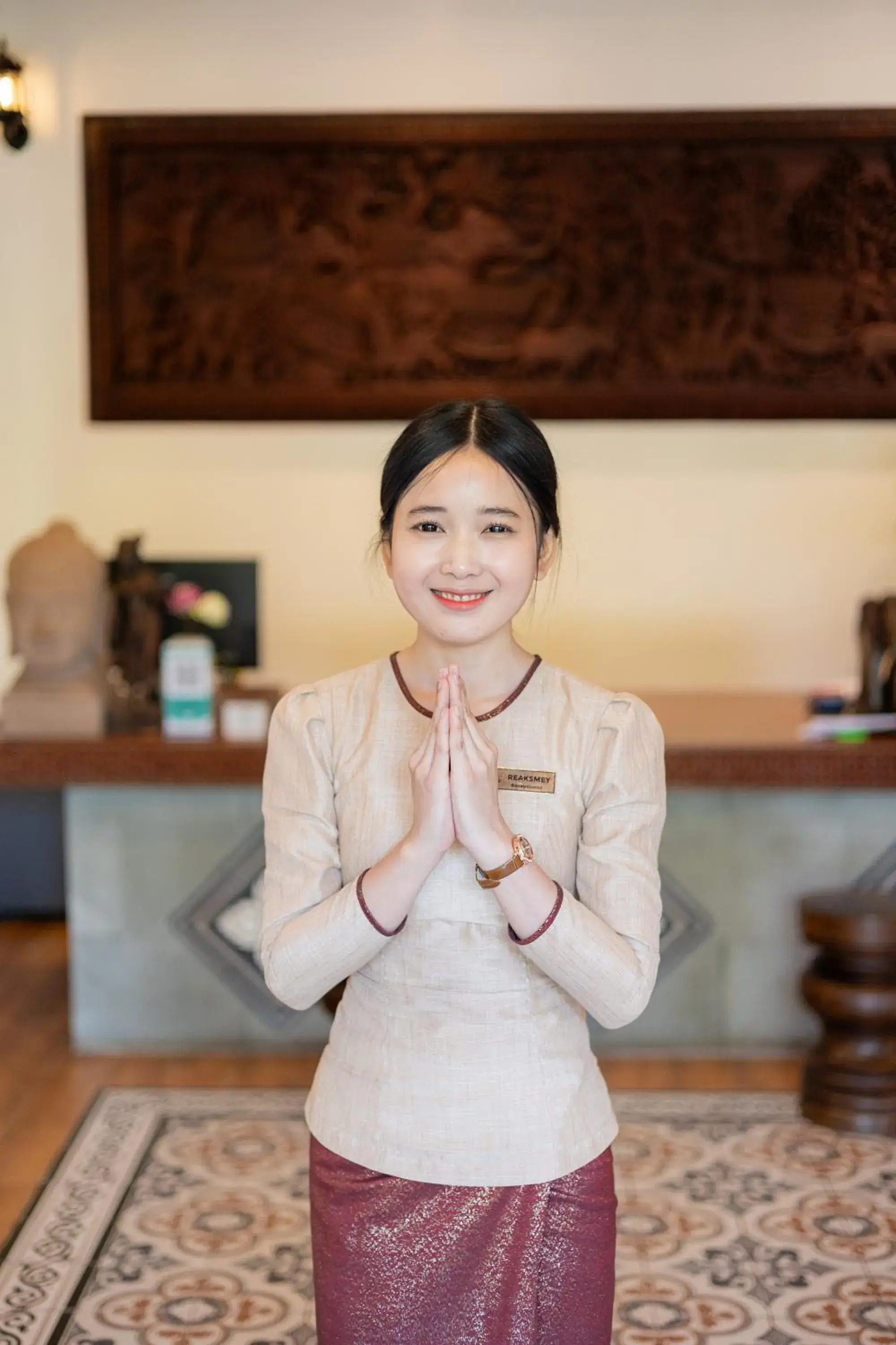 Lobby or reception in Two Seasons Siem Reap Hotel Lobby or reception in Two Seasons Siem Reap Hotel