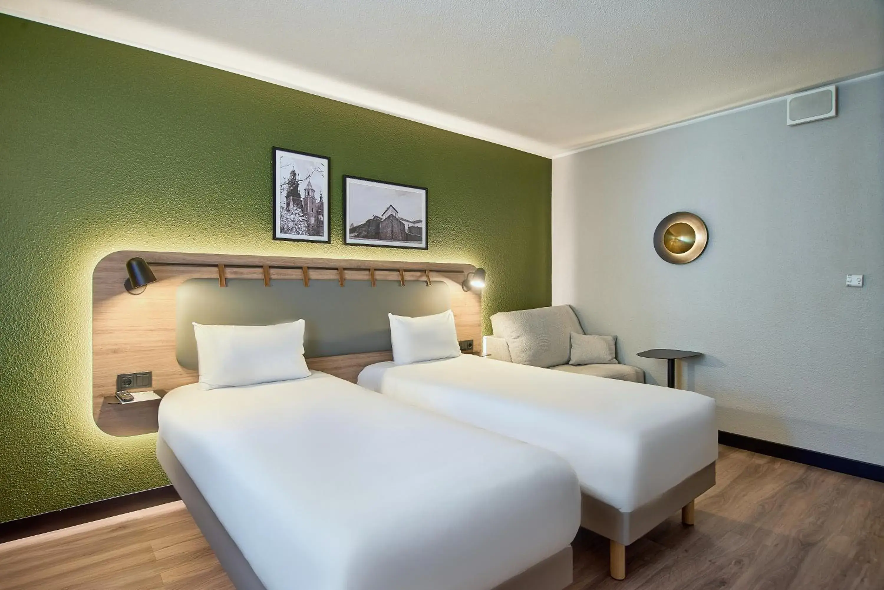 Bed in CAMPANILE PRIME Krakow Old Town Bed in CAMPANILE PRIME Krakow Old Town