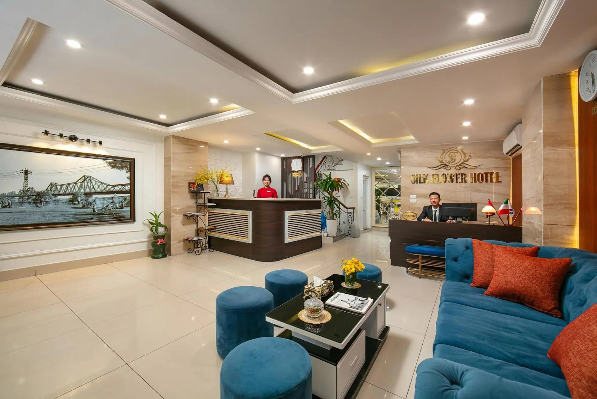 Lobby or reception in Silk Flower Hotel & Spa