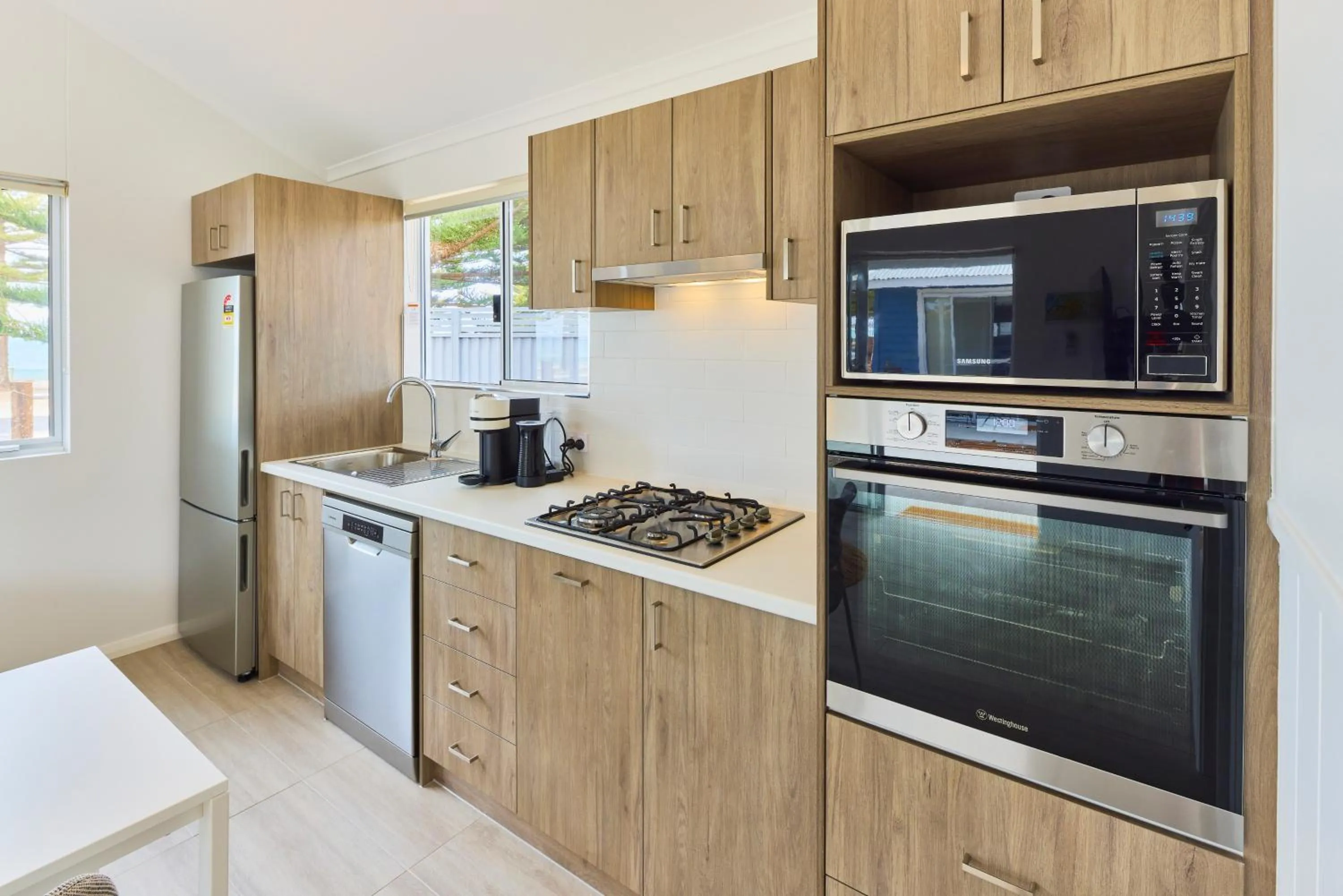 Kitchen or kitchenette in RAC Esperance Holiday Park