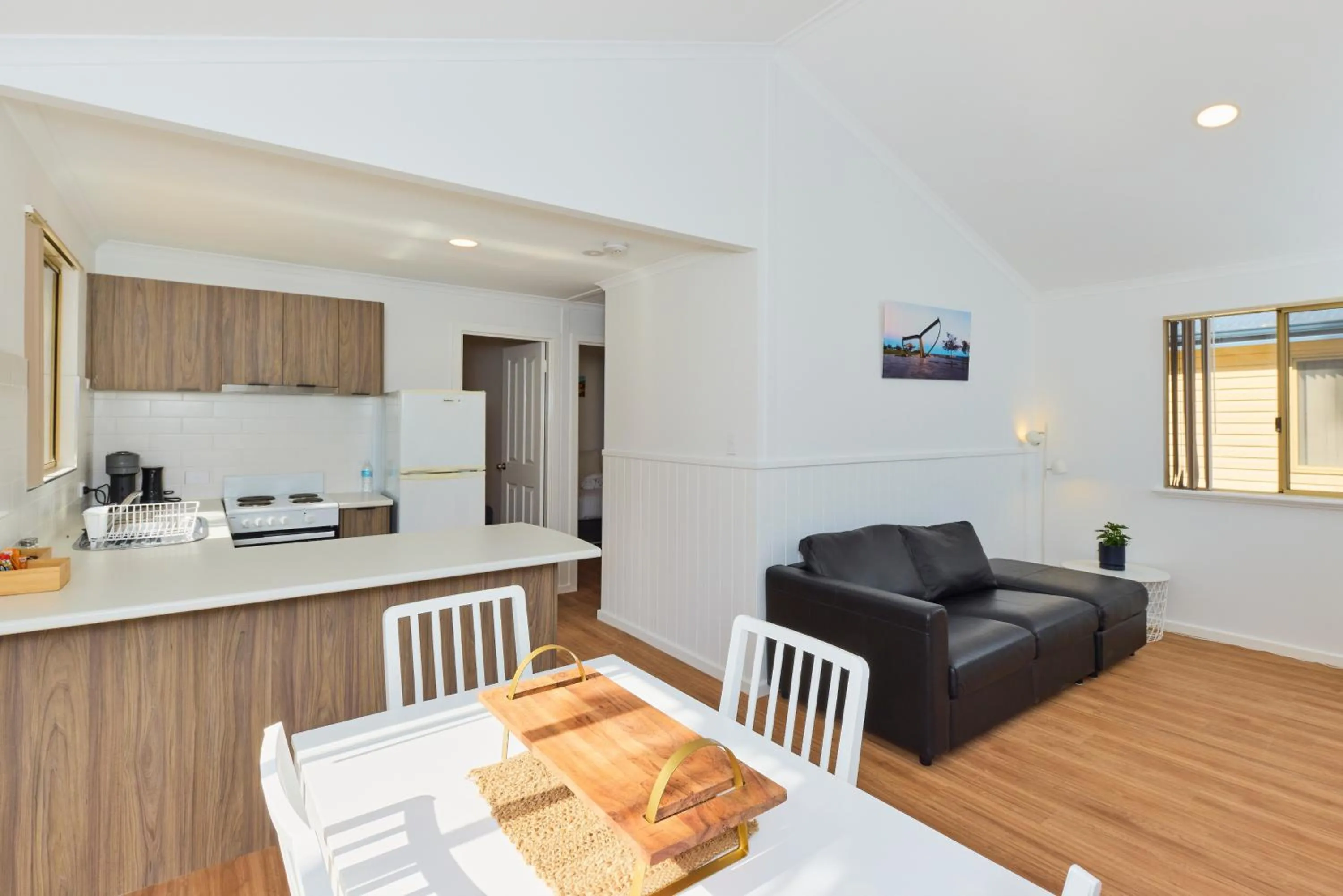 Kitchen or kitchenette in RAC Esperance Holiday Park