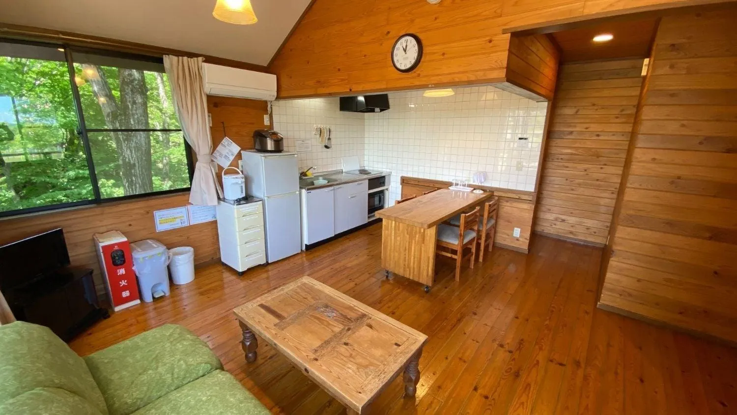 Kitchen or kitchenette in Tabinoteitaku Yakurai Cottage