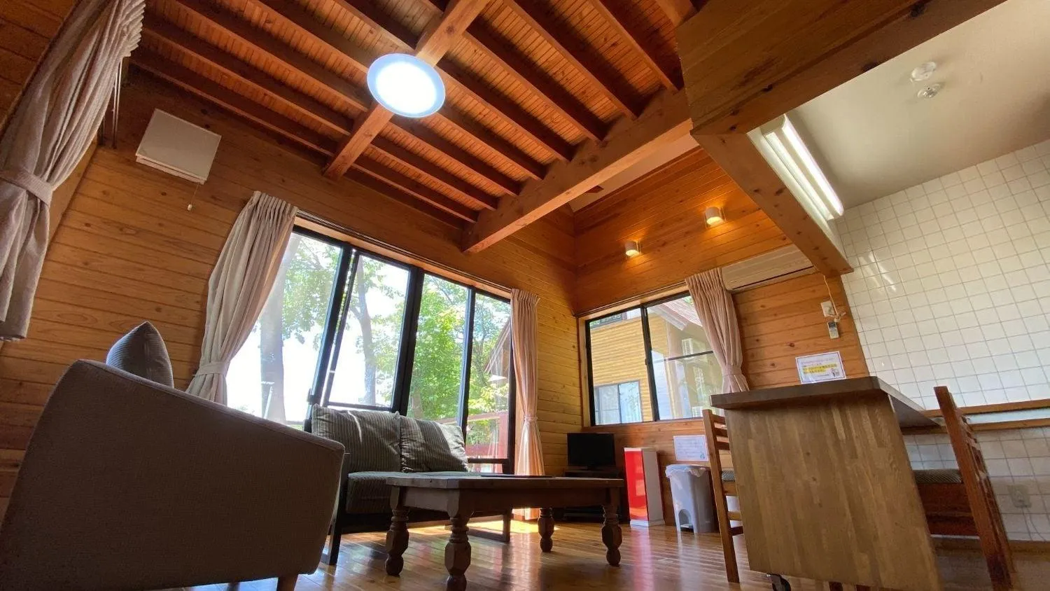 Living room in Tabinoteitaku Yakurai Cottage