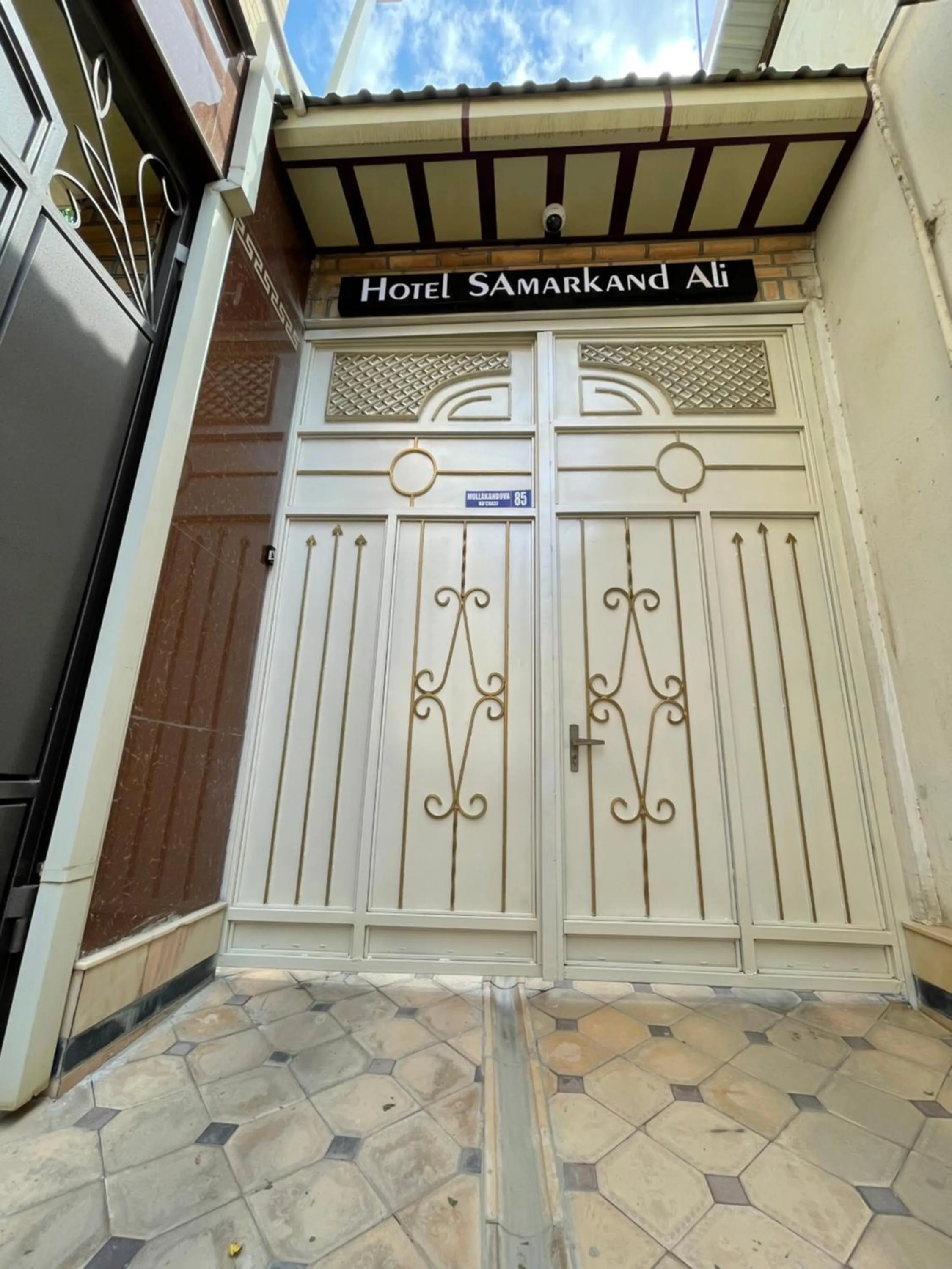 Facade/entrance in Hotel Samarkand Ali