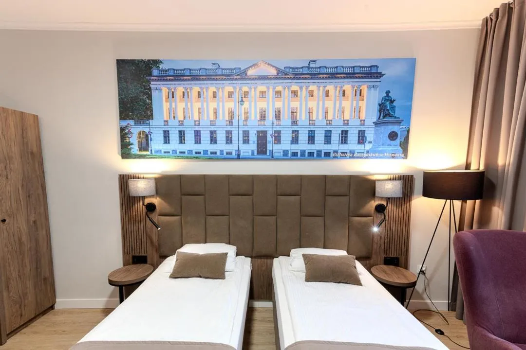 Bed in Hotel Topaz Poznań Centrum