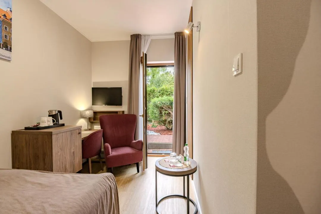 Bed in Hotel Topaz Poznań Centrum