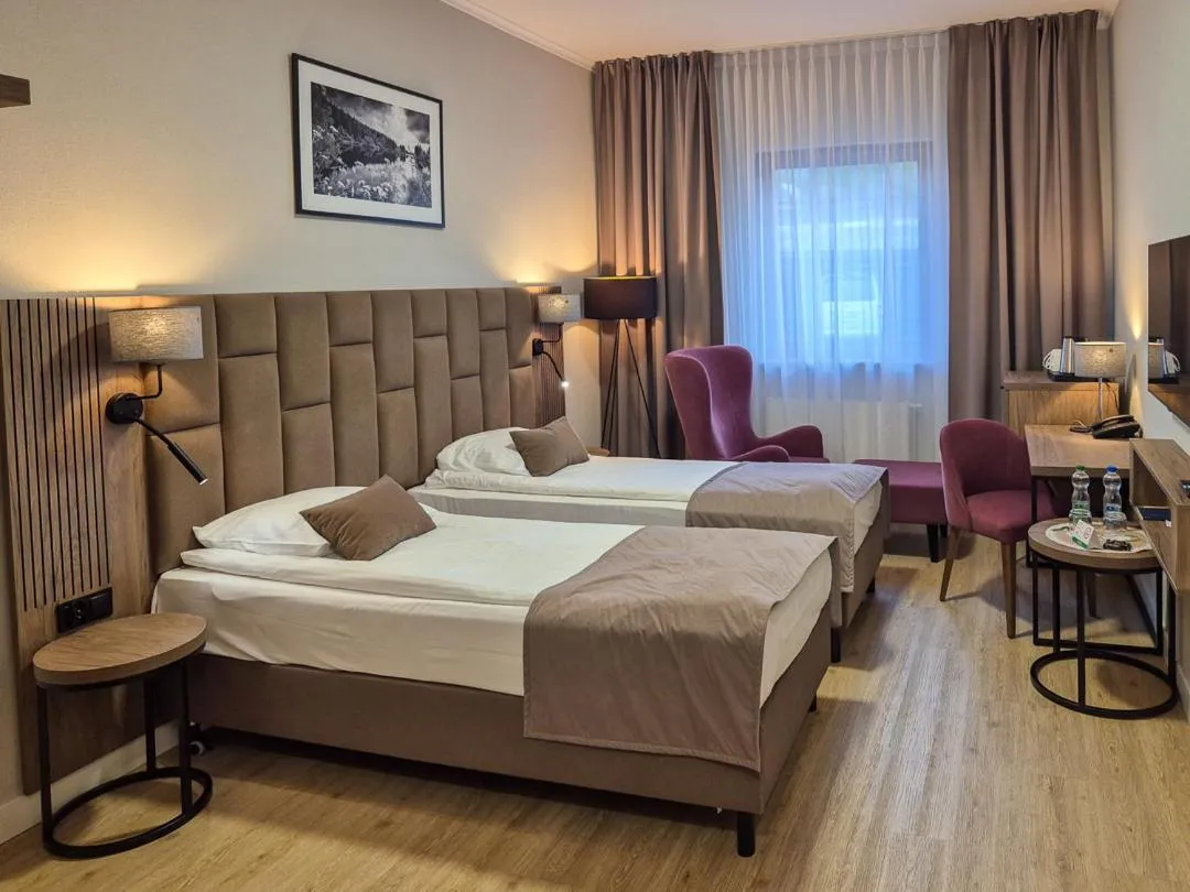 Bed in Hotel Topaz Poznań Centrum