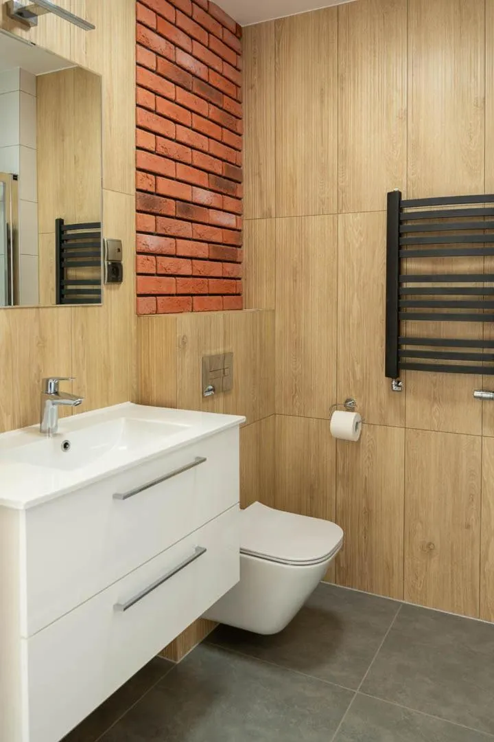 Bathroom in Hotel Topaz Poznań Centrum