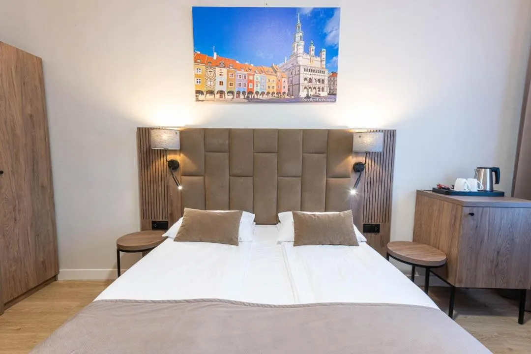 Photo of the whole room, Bed in Hotel Topaz Poznań Centrum