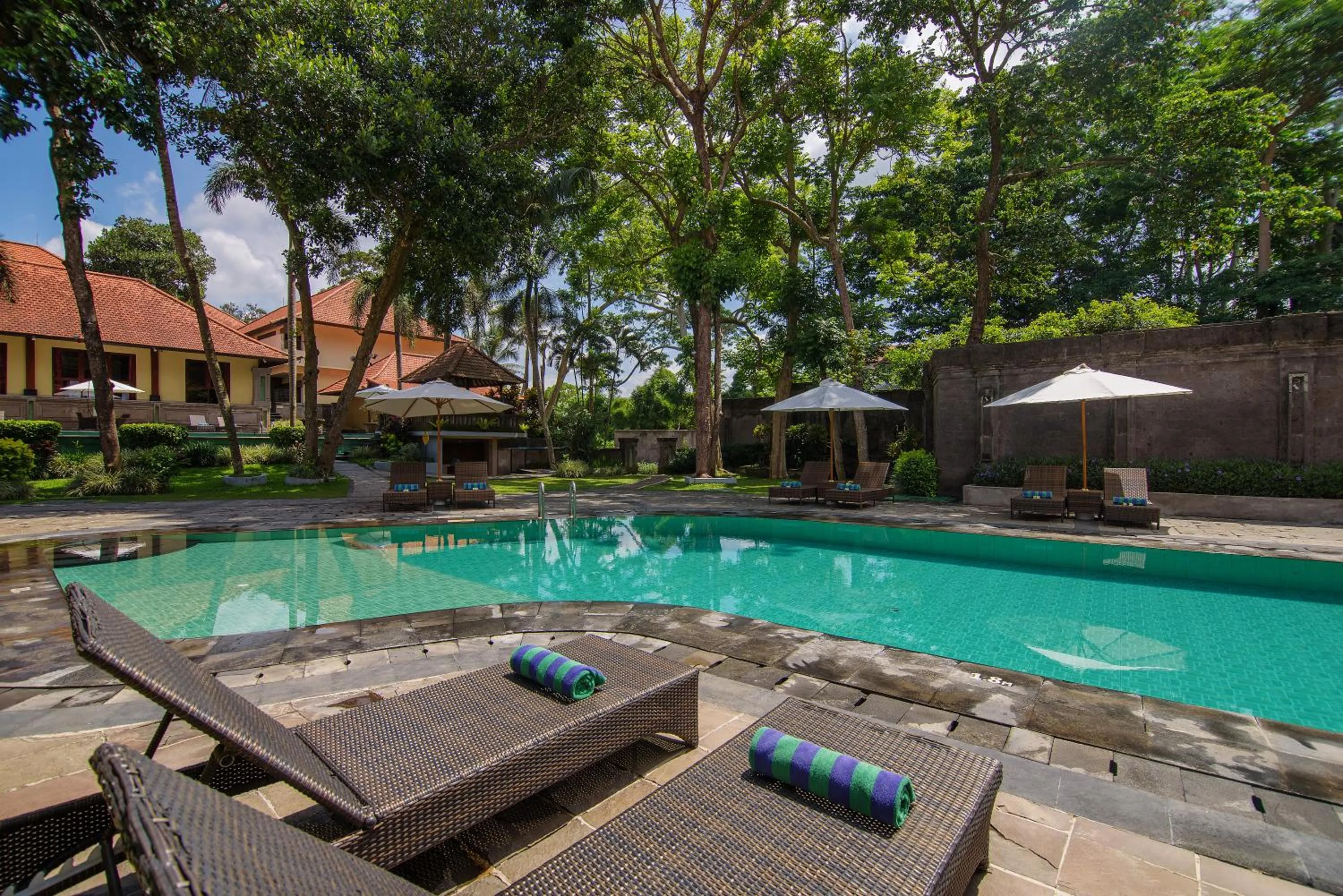 Swimming pool in Champlung Sari Villa & Spa Ubud
