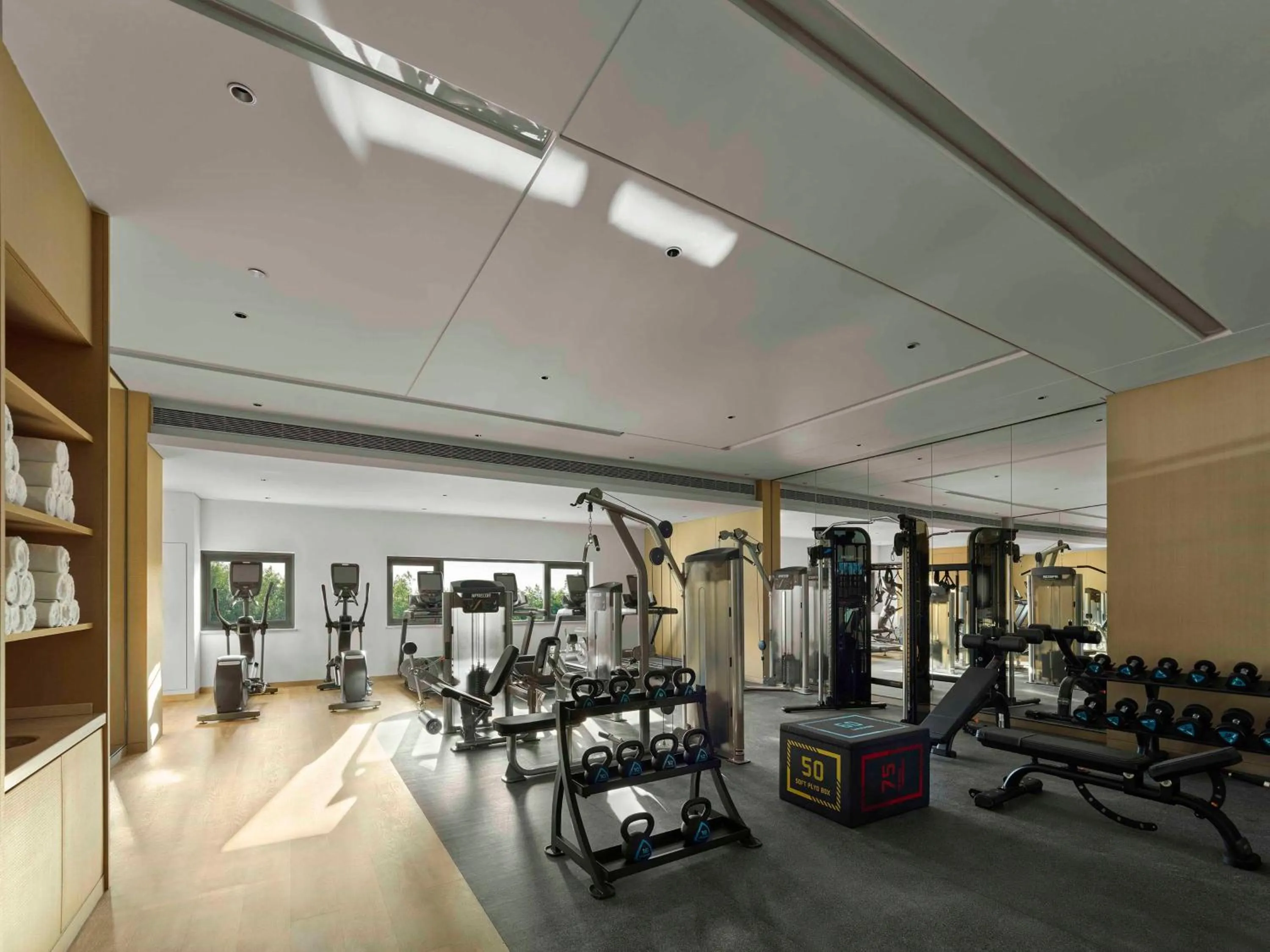 Fitness centre/facilities in Doubletree By Hilton Taizhou Shenxianju