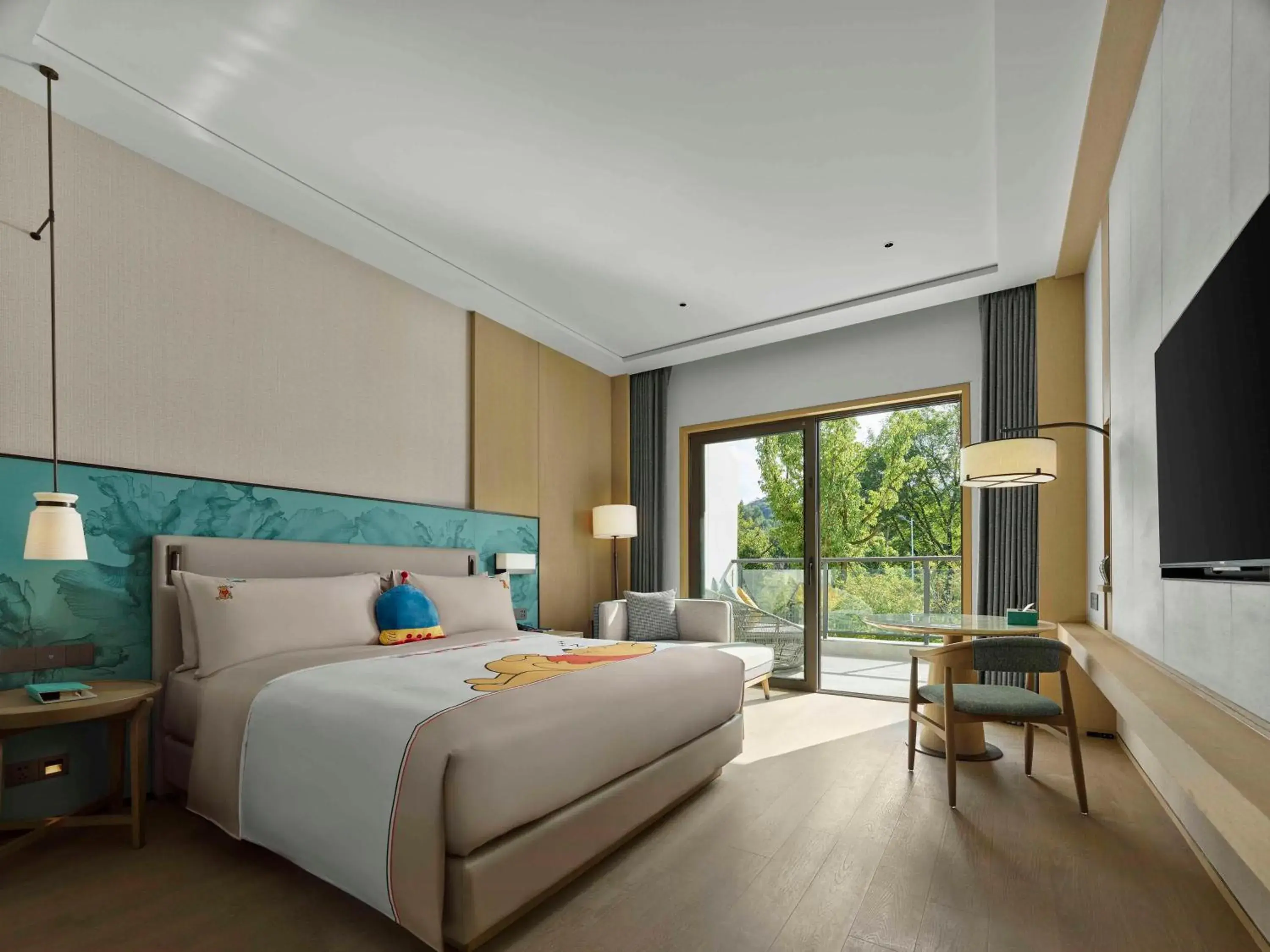 Bed in Doubletree By Hilton Taizhou Shenxianju Bed in Doubletree By Hilton Taizhou Shenxianju