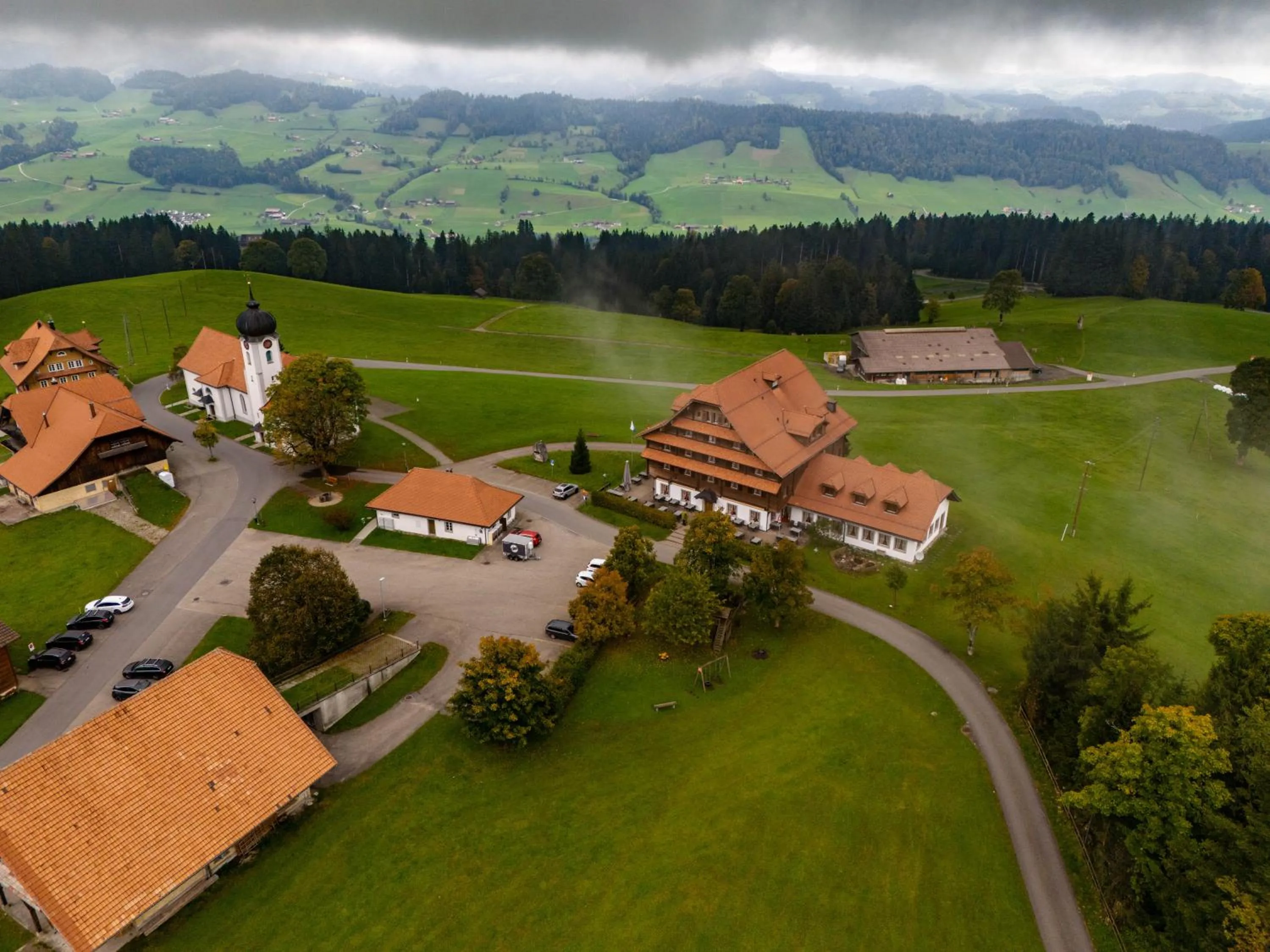 Property building in Kurhaus Heiligkreuz