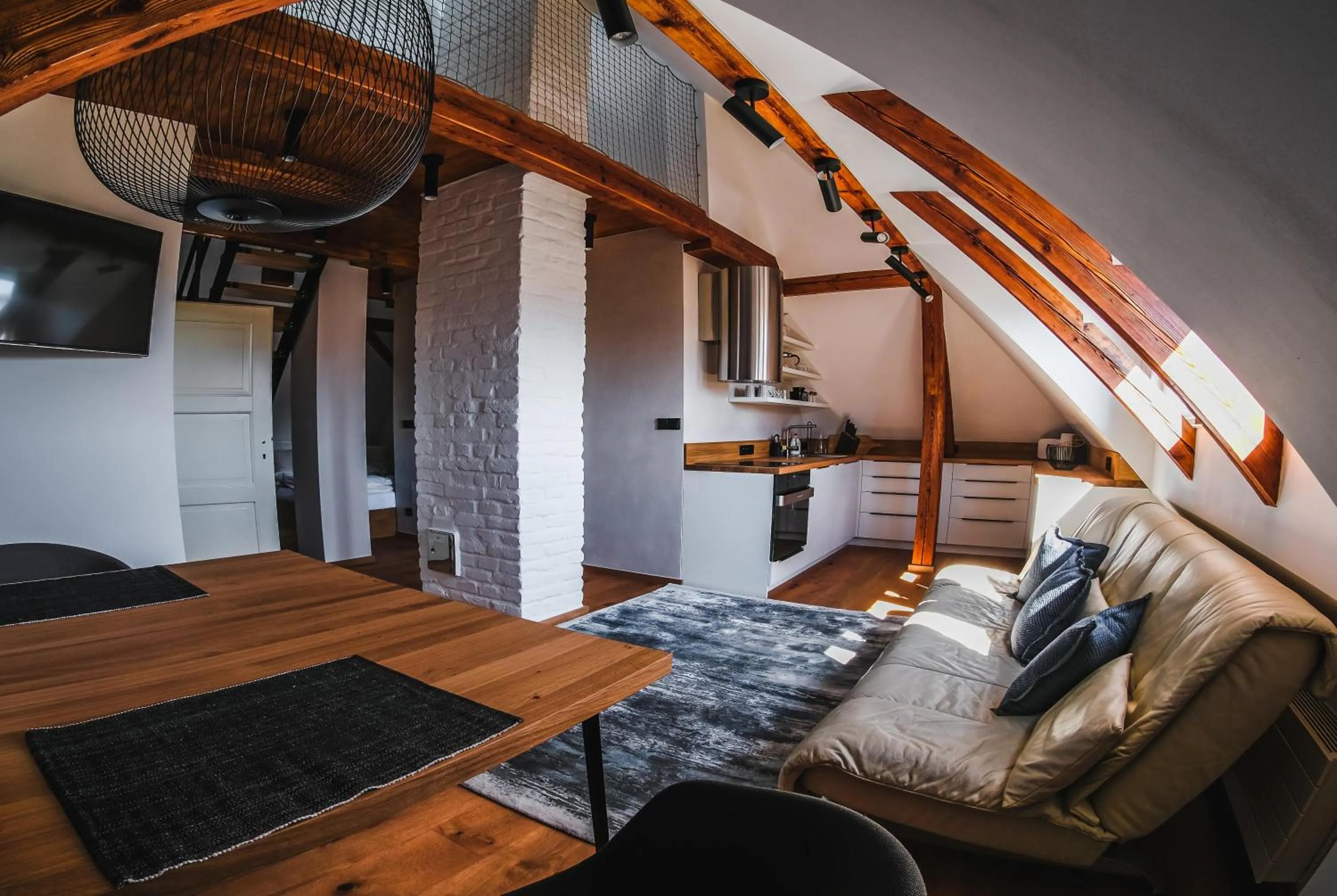 Living room in Vila Pražská