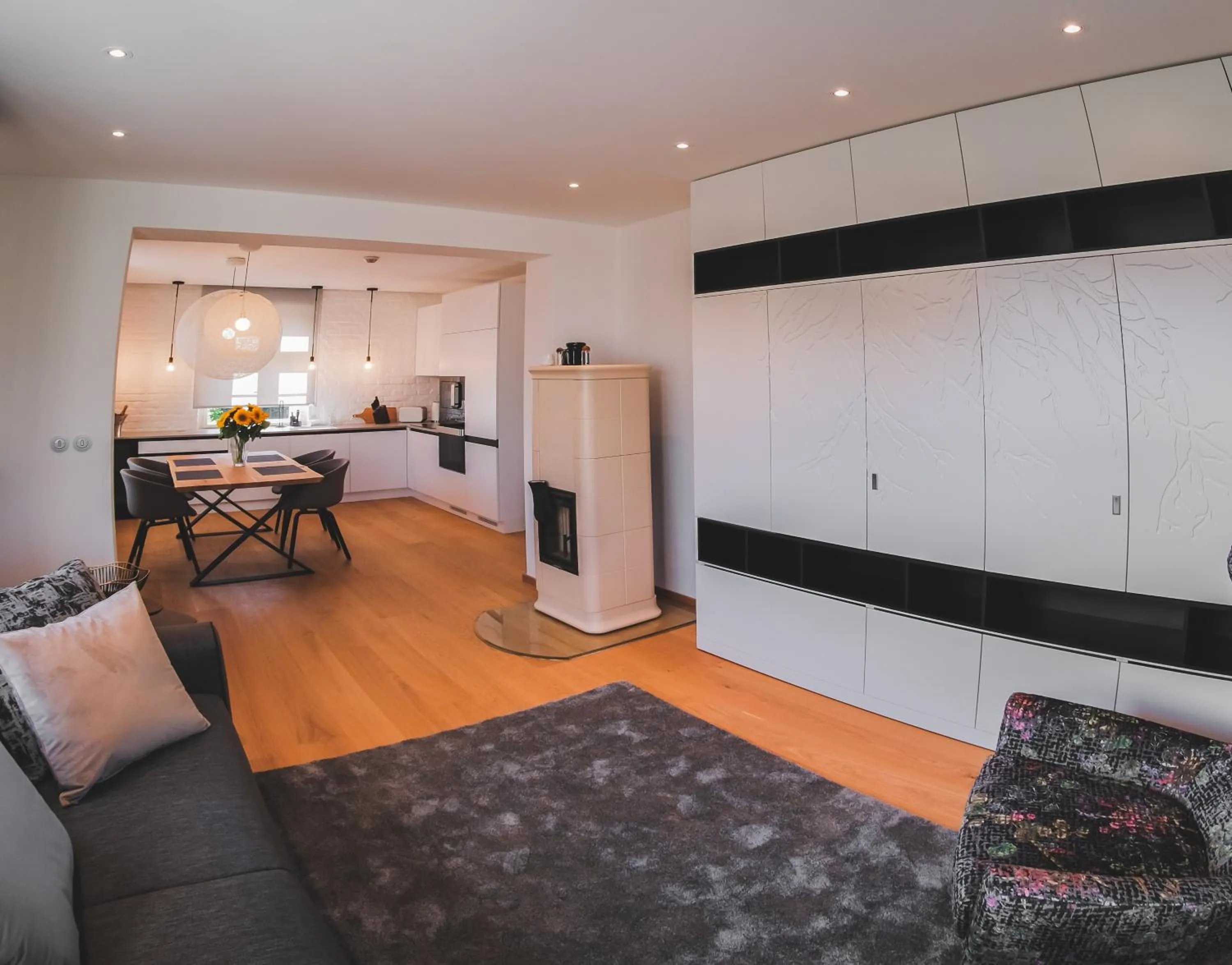 Living room in Vila Pražská