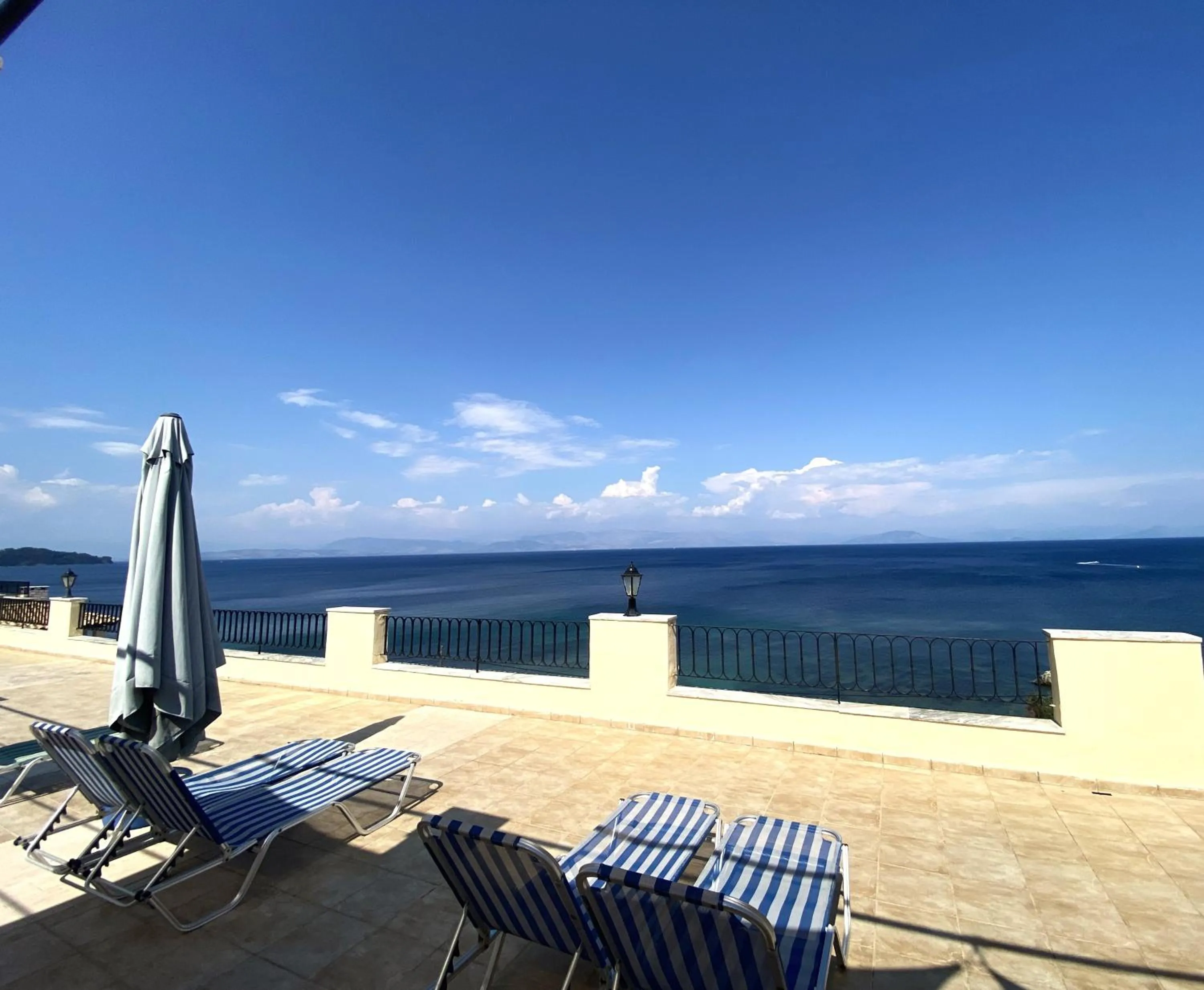 Property building in El Greco hotel by Estia