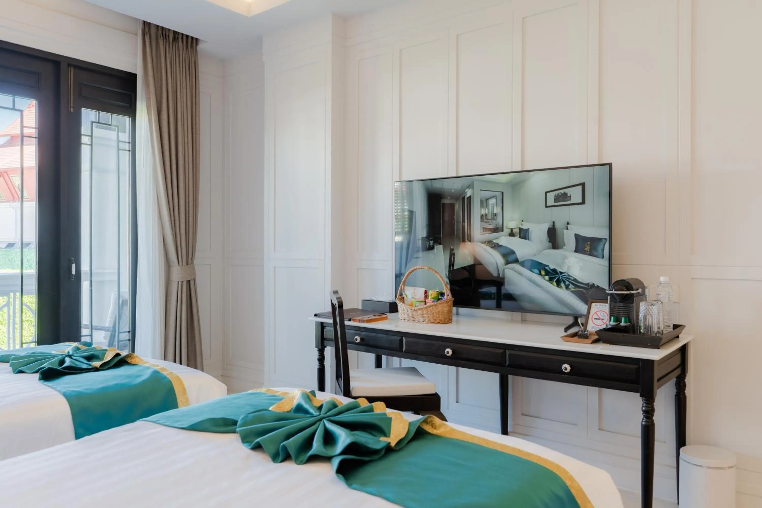 TV and multimedia, Bed in Siri Village Chiang Mai