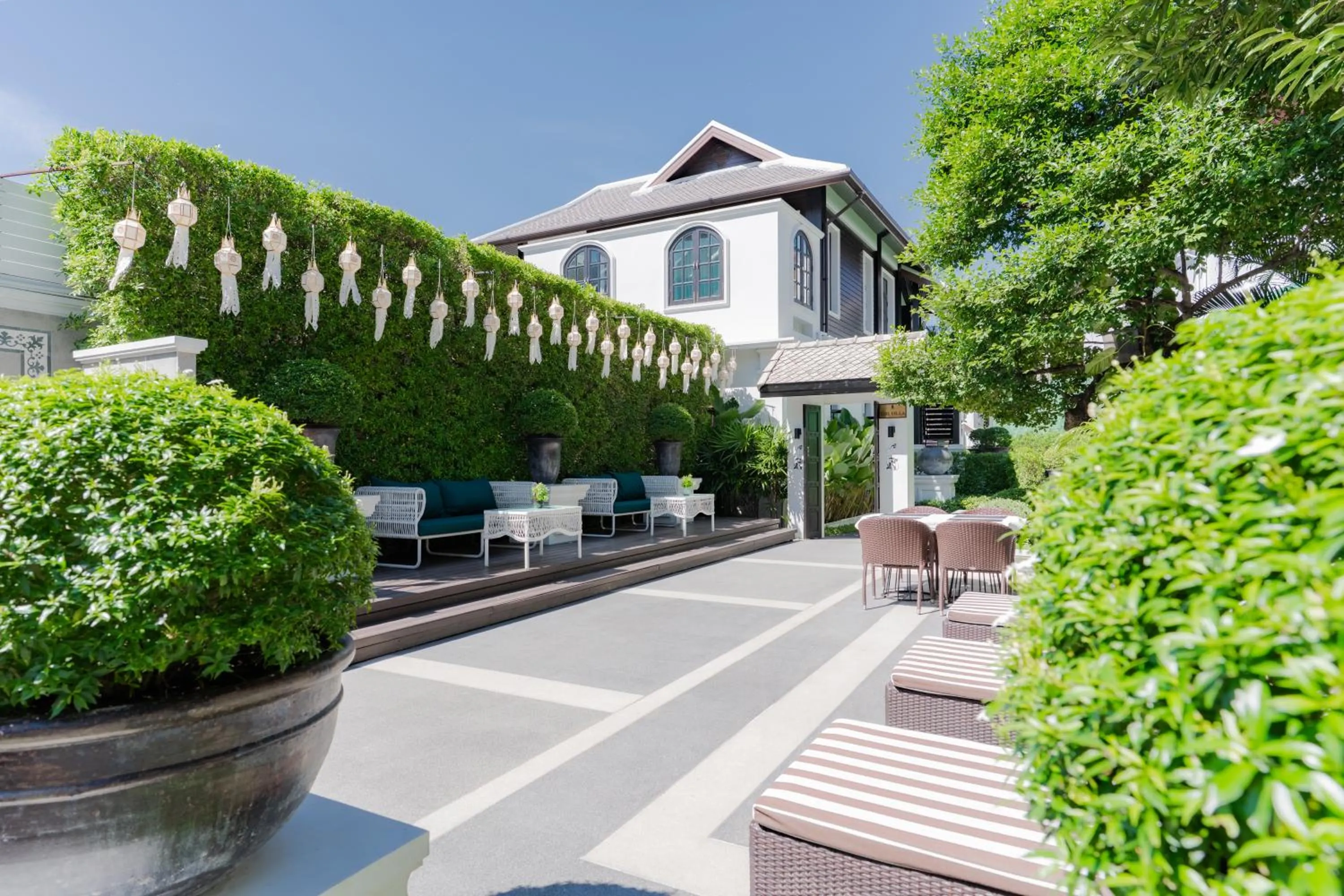 Garden in Siri Village Chiang Mai