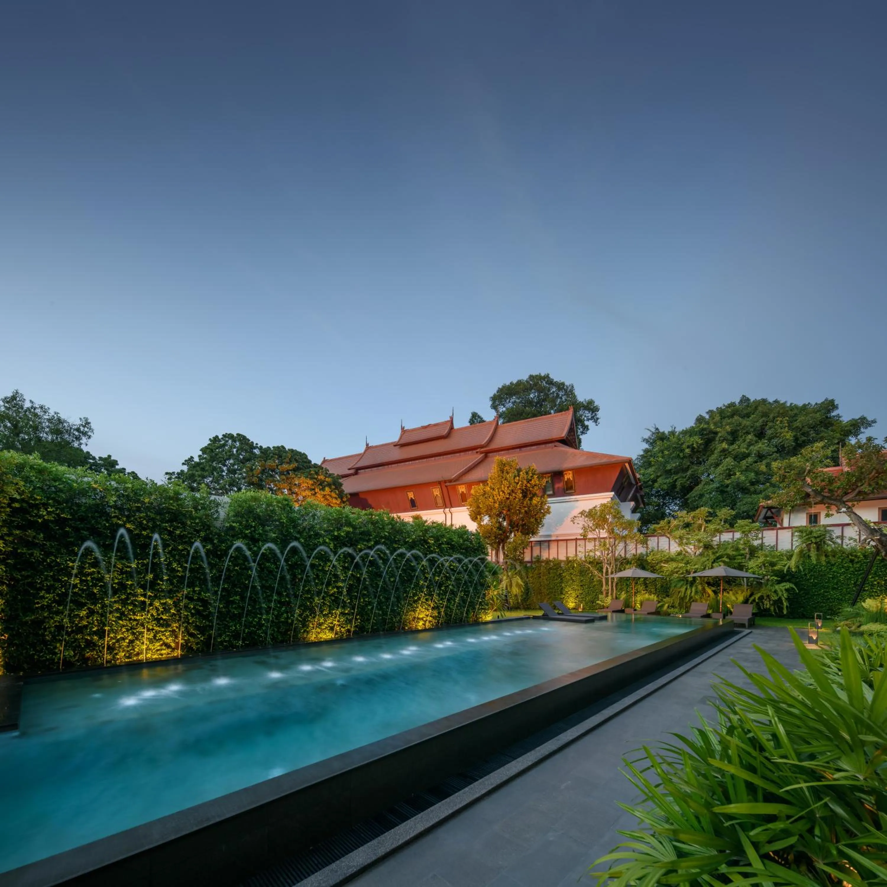 Swimming pool in Siri Village Chiang Mai