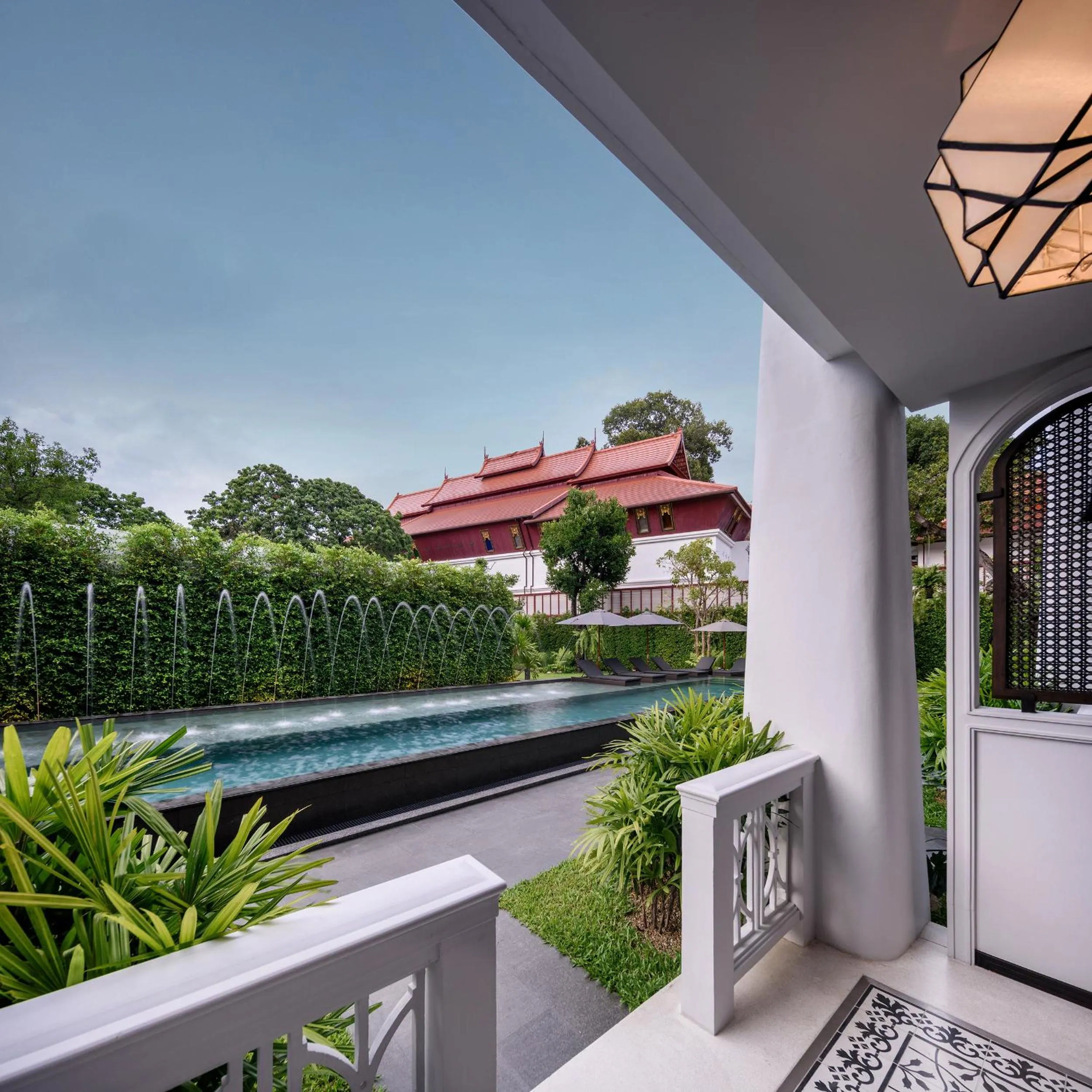 Balcony/Terrace in Siri Village Chiang Mai