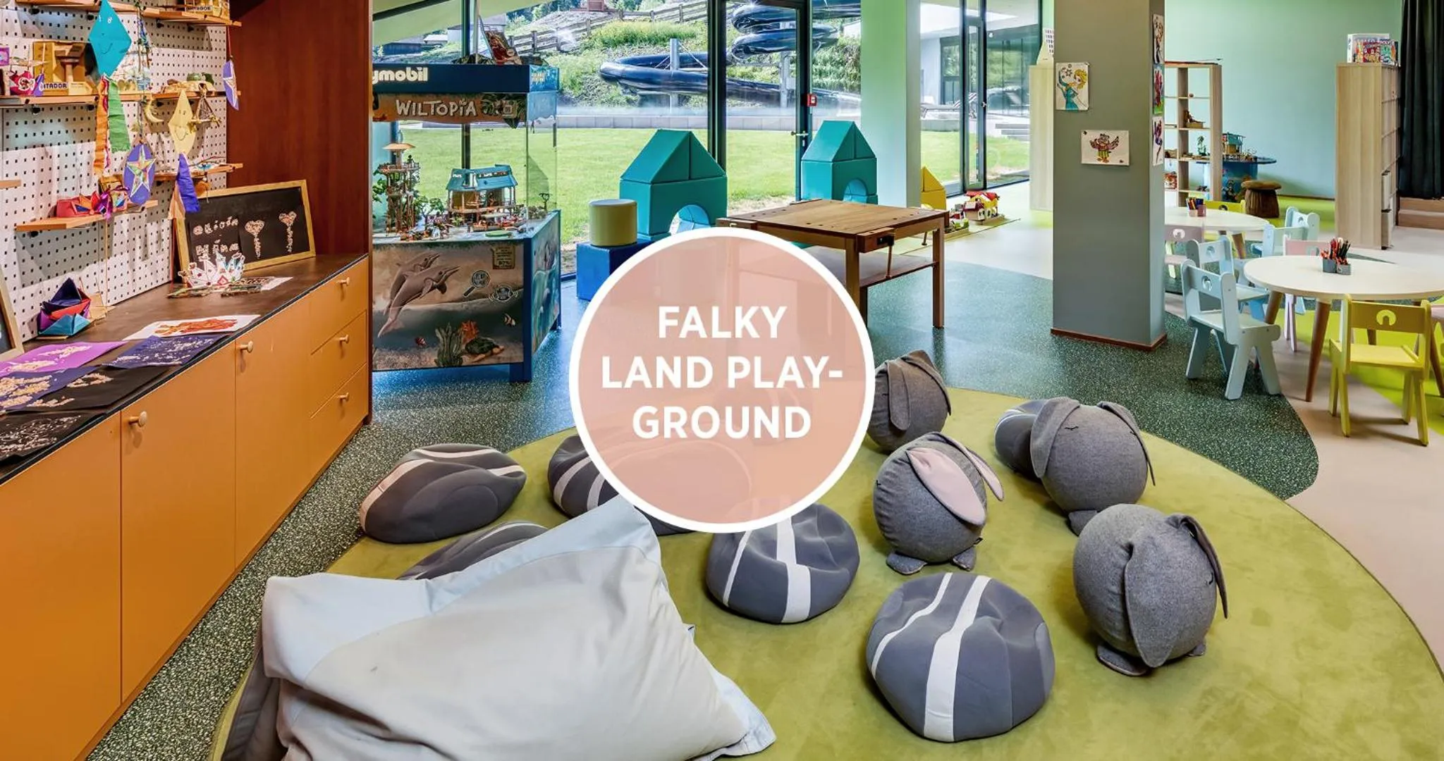 Children play ground in Falkensteiner Family Hotel Montafon - The Leading Hotels of the World