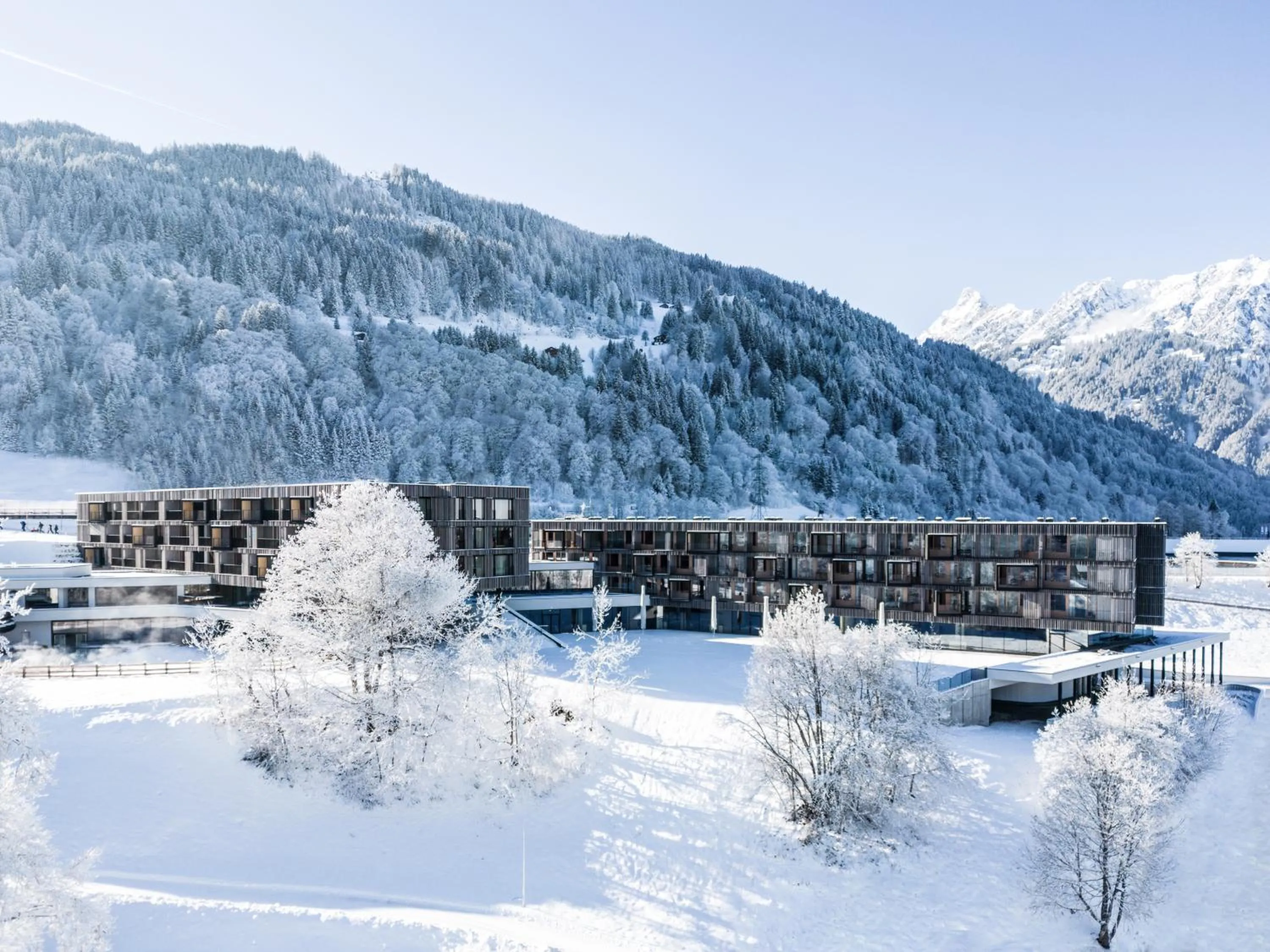 Property building in Falkensteiner Family Hotel Montafon - The Leading Hotels of the World