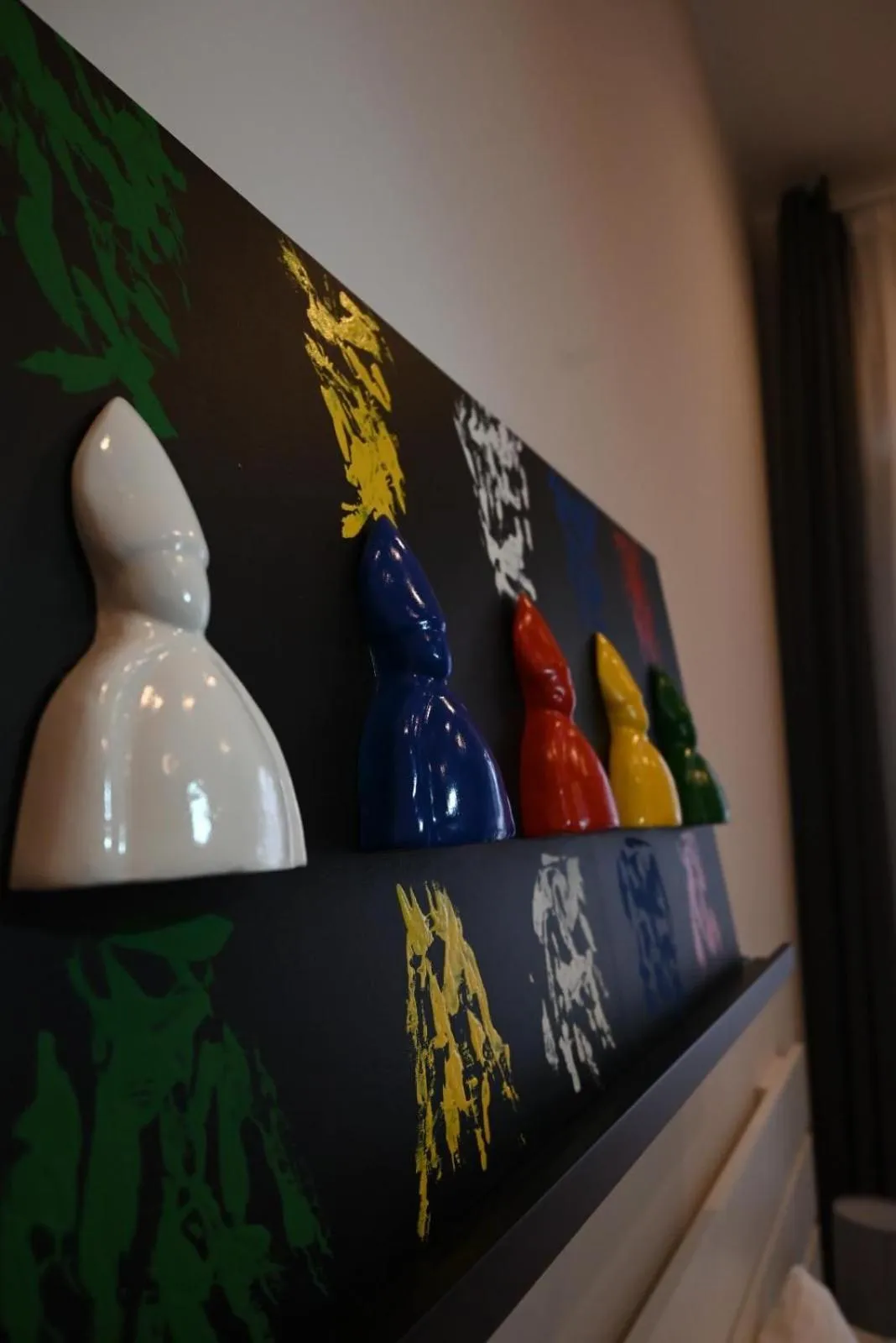 Decorative detail in B&B Palazzina Avallone