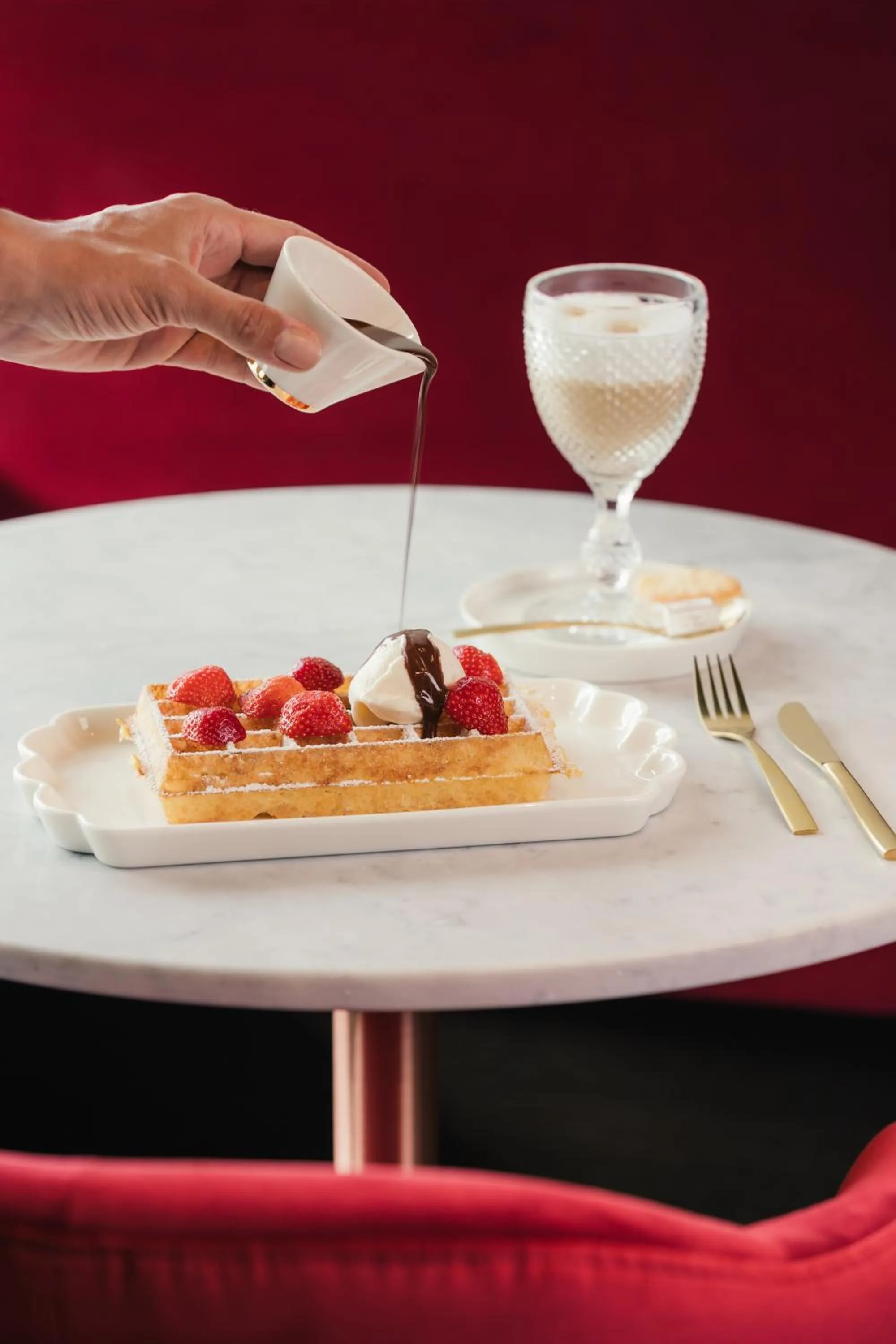 Food in Hotel Au lit des ours