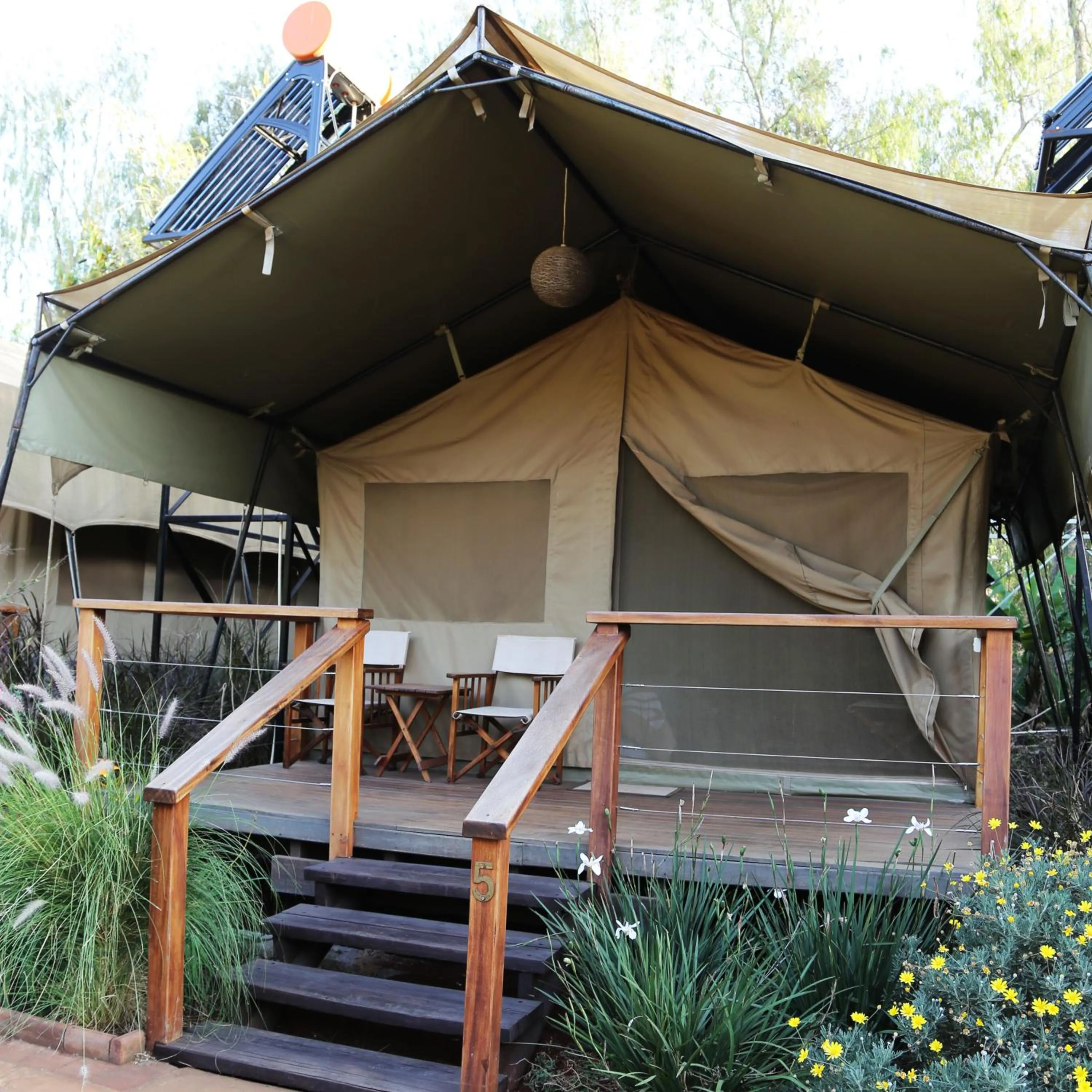 Property building in Wildebeest Eco Camp