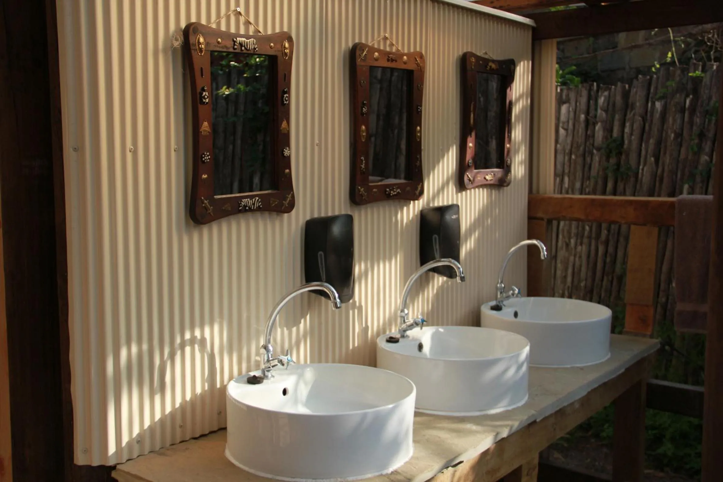 Decorative detail in Wildebeest Eco Camp