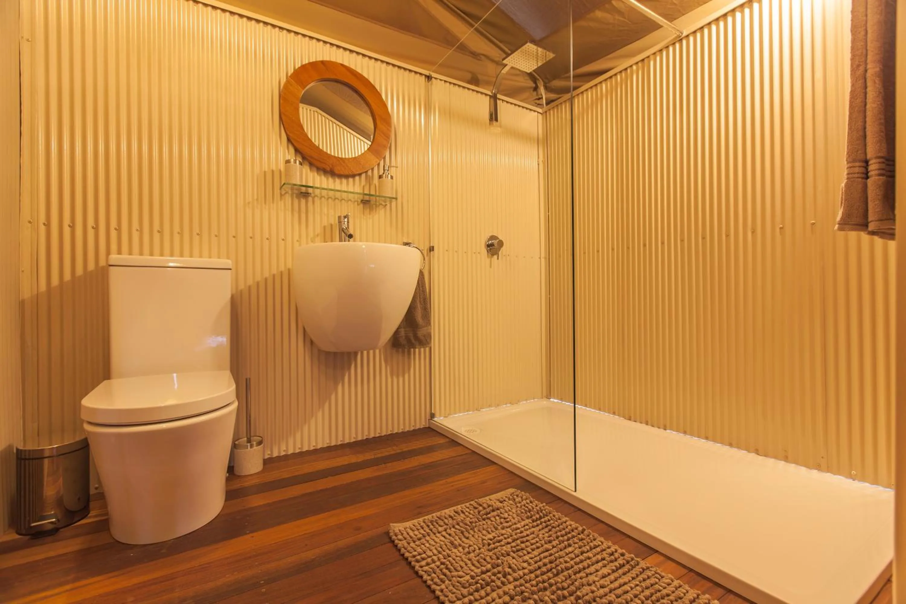 Bathroom in Wildebeest Eco Camp