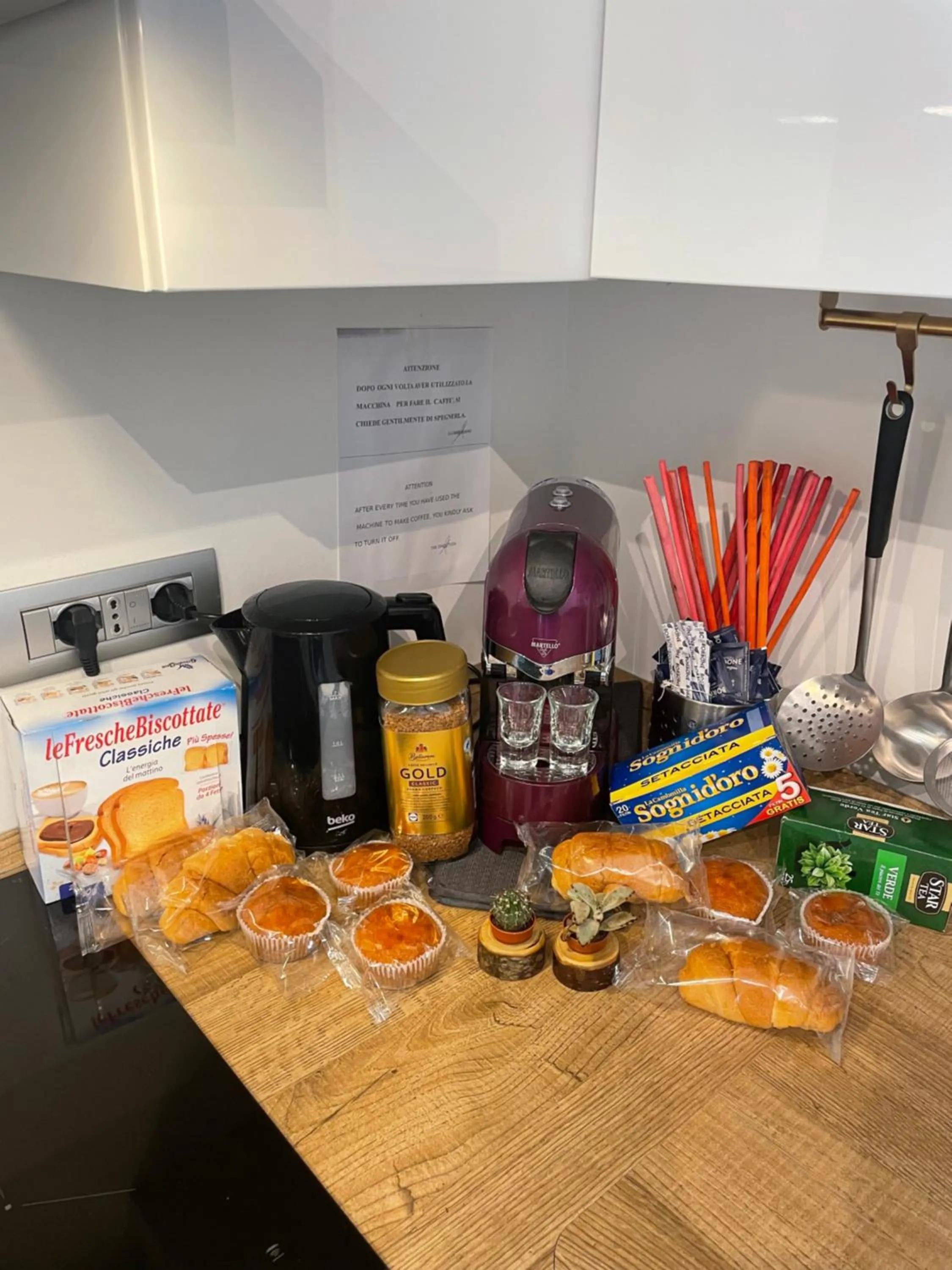 Breakfast in Stella Rooms