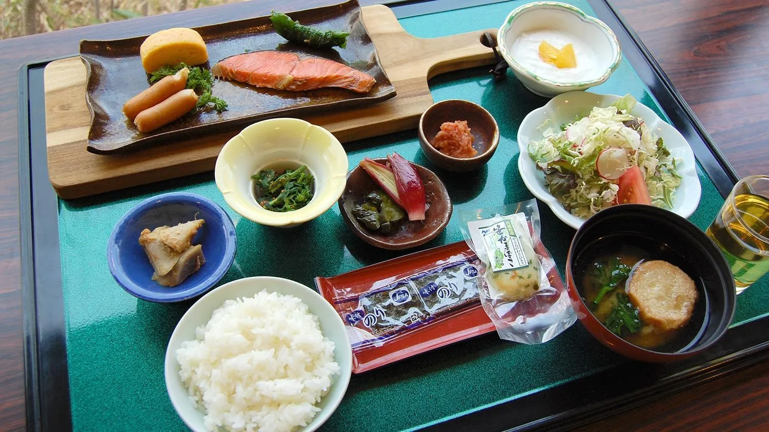 Breakfast in Tabinoyado Yakurai Rinsenkan