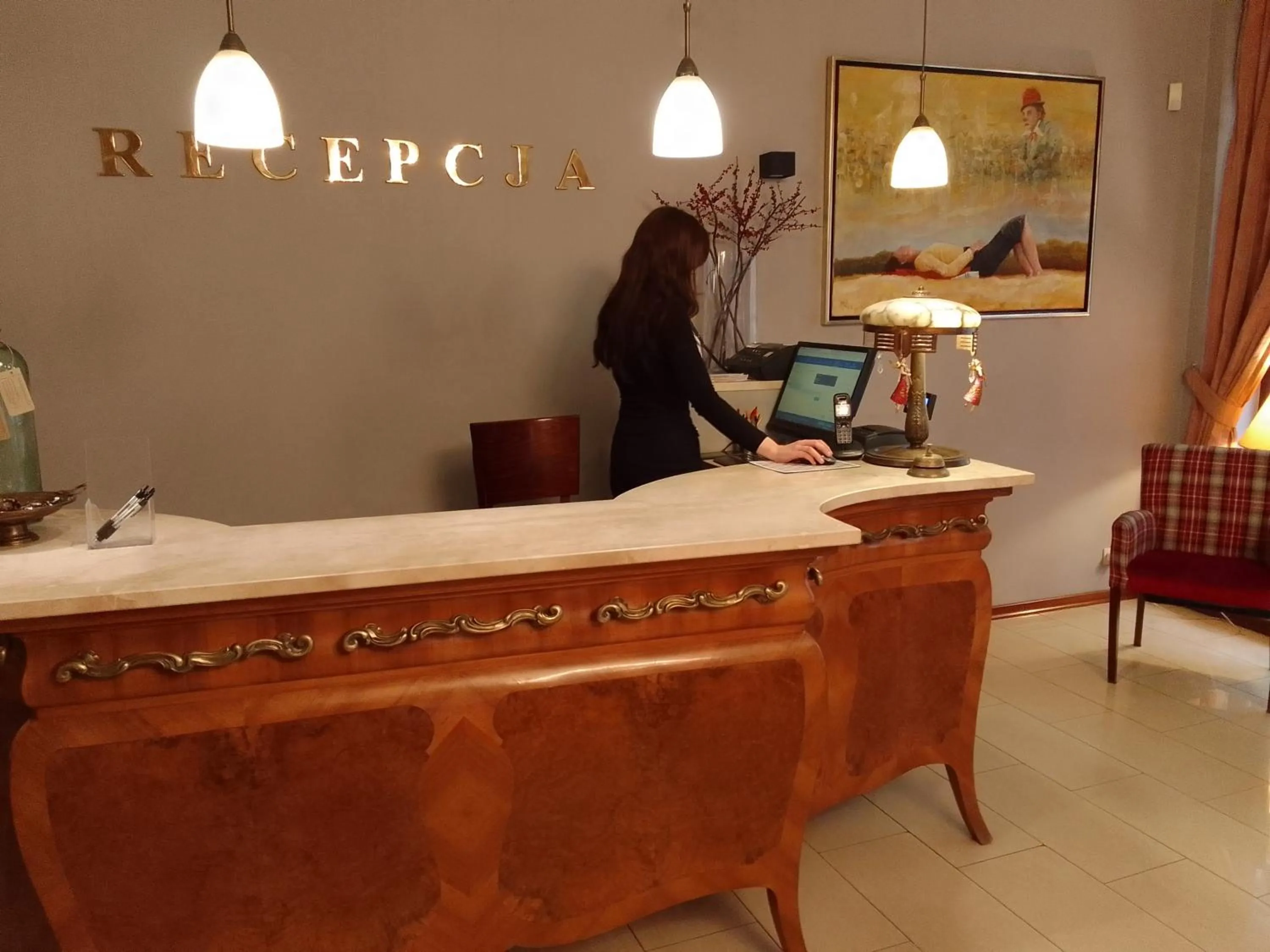 Lobby or reception in Hotel Stare Miasto Old Town