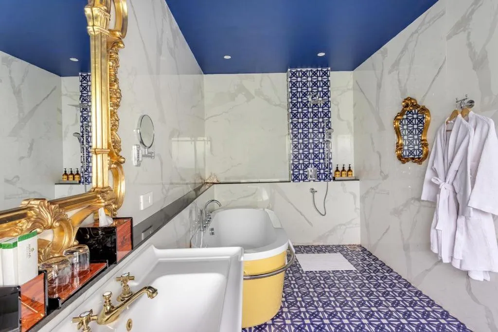 Bathroom in Mayfair On Sea, Morjim Beach, Goa