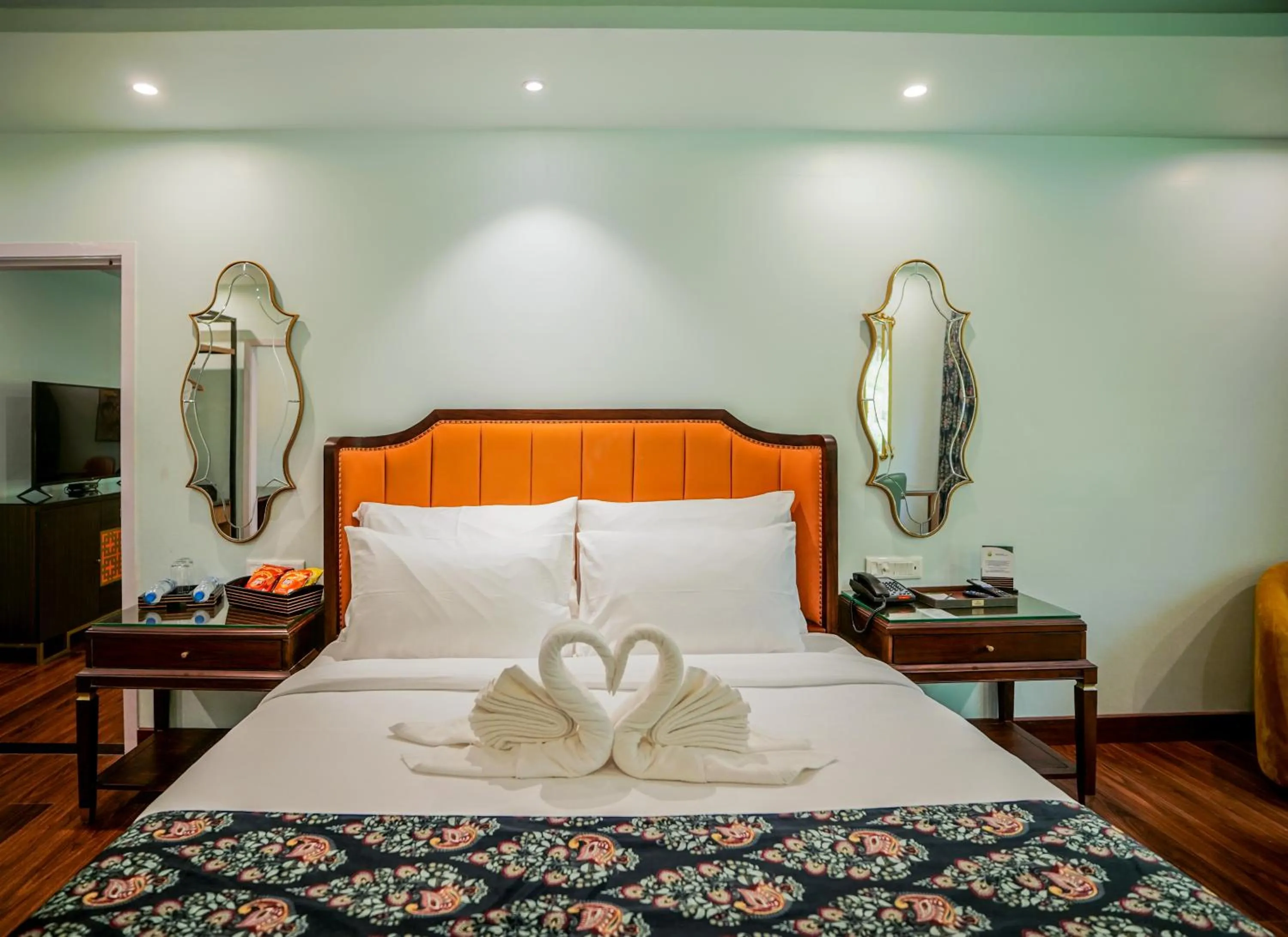 Bed in Mayfair On Sea, Morjim Beach, Goa