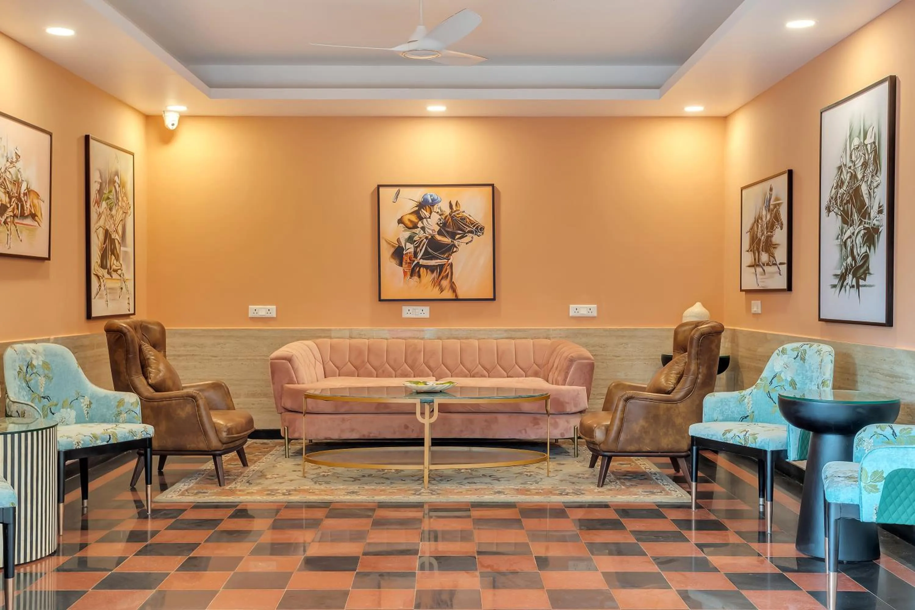 Lobby or reception in Mayfair On Sea, Morjim Beach, Goa