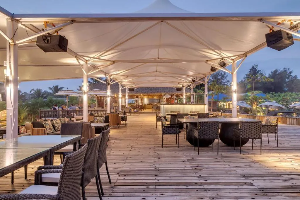 Restaurant/places to eat in Mayfair On Sea, Morjim Beach, Goa