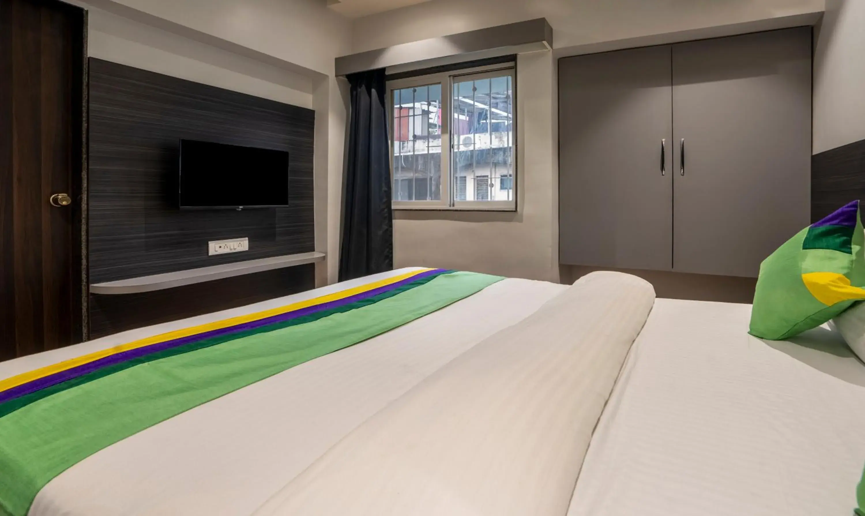 Bed in Treebo Prasha Bed in Treebo Prasha