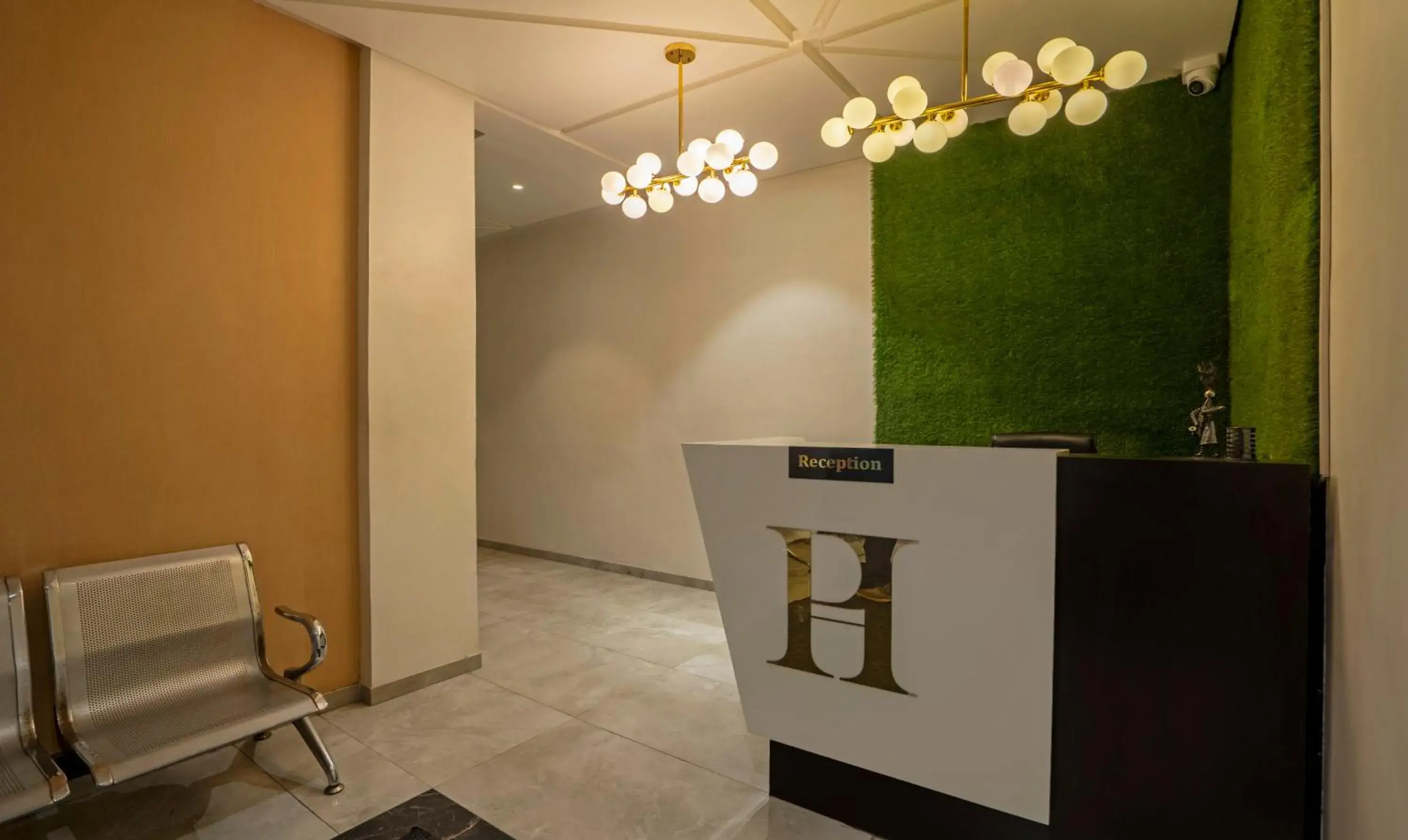 Lobby or reception in Treebo Prasha Lobby or reception in Treebo Prasha