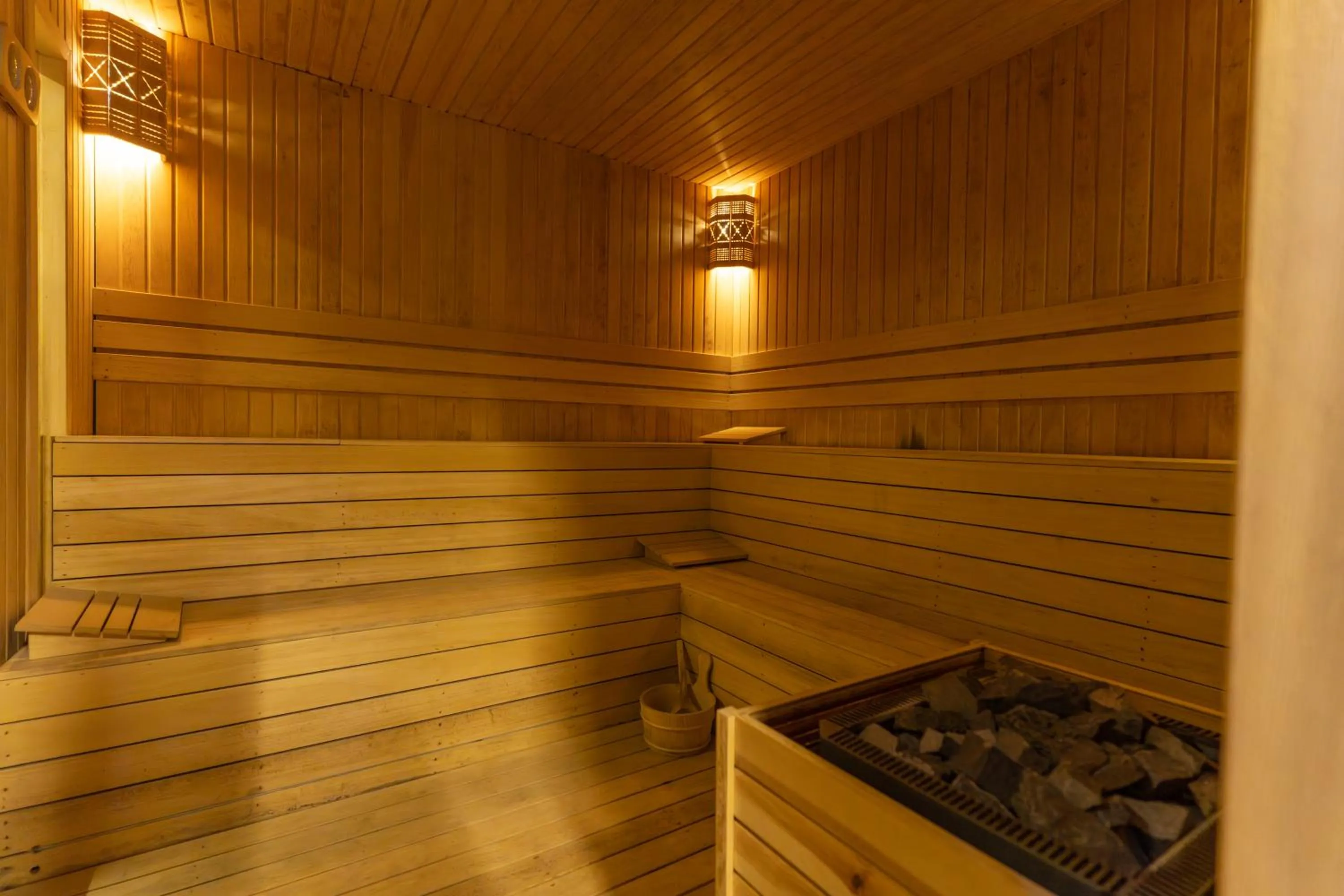 Sauna in POISON GARDEN SUİTE