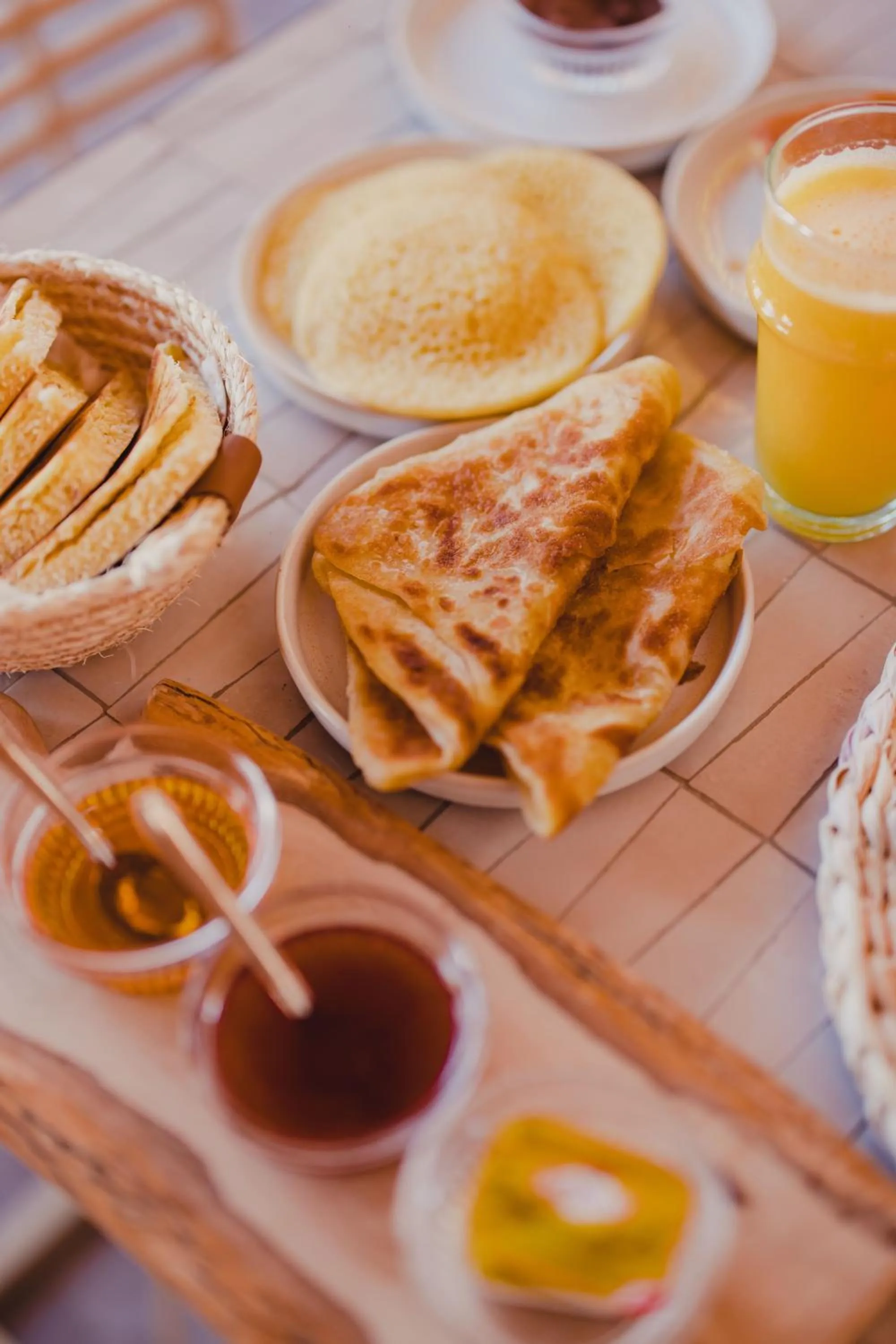 Breakfast in Riad Tizou
