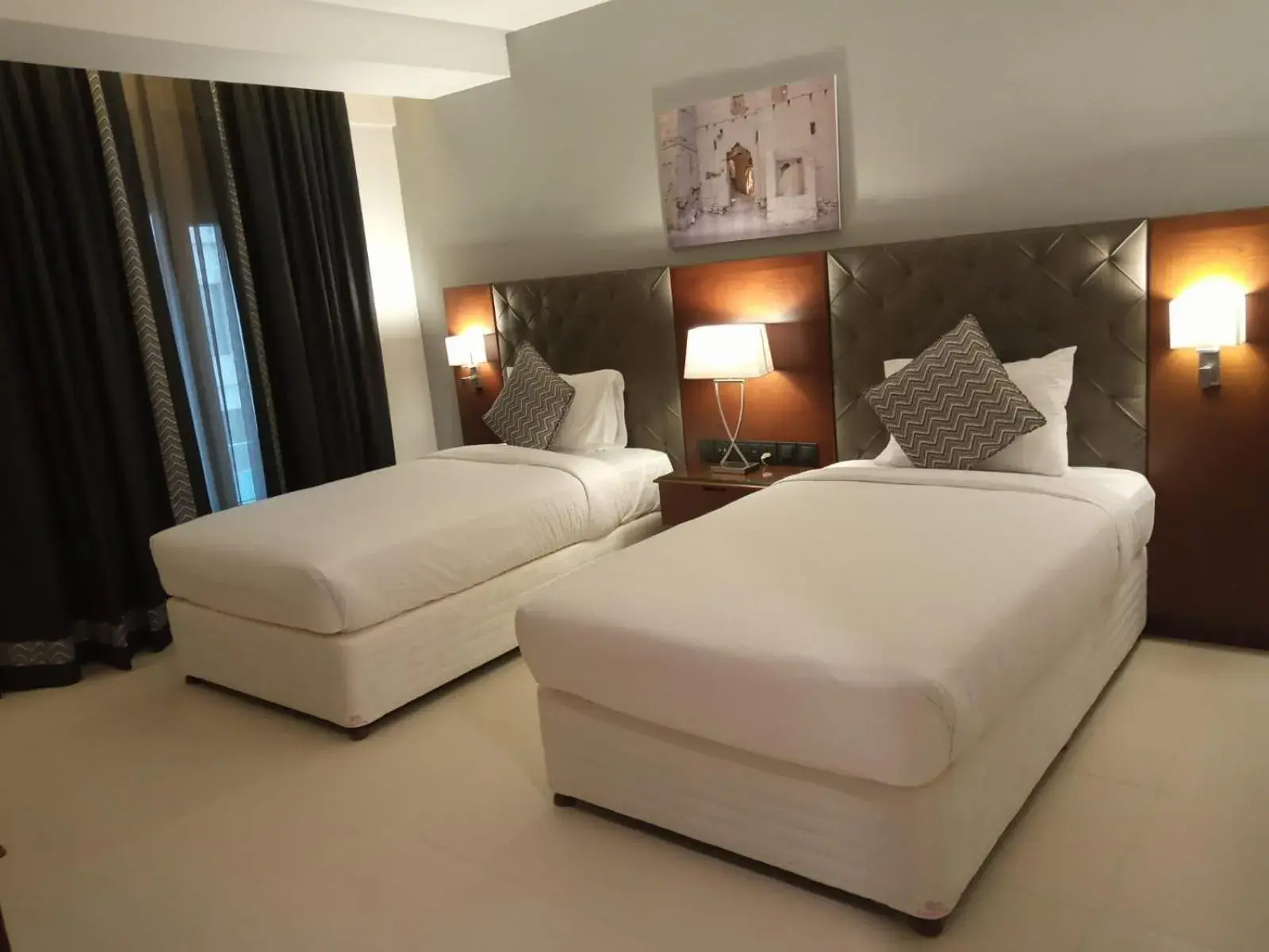 Bedroom, Bed in Tulip Inn Majan Hotel and Suites Salalah Bedroom, Bed in Tulip Inn Majan Hotel and Suites Salalah