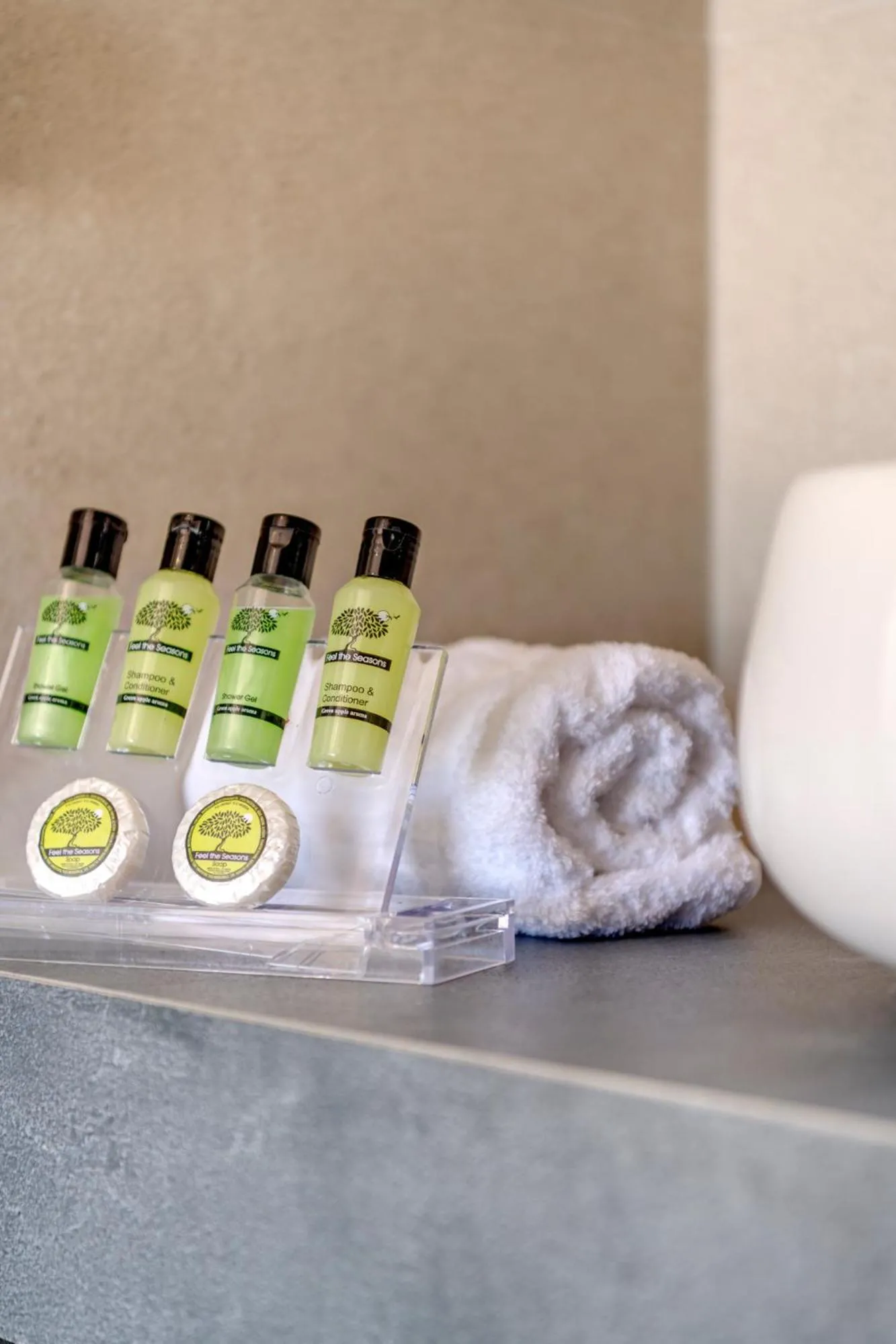 towels in Chrysonisos Suites with Sunset & Seaviews near Kini