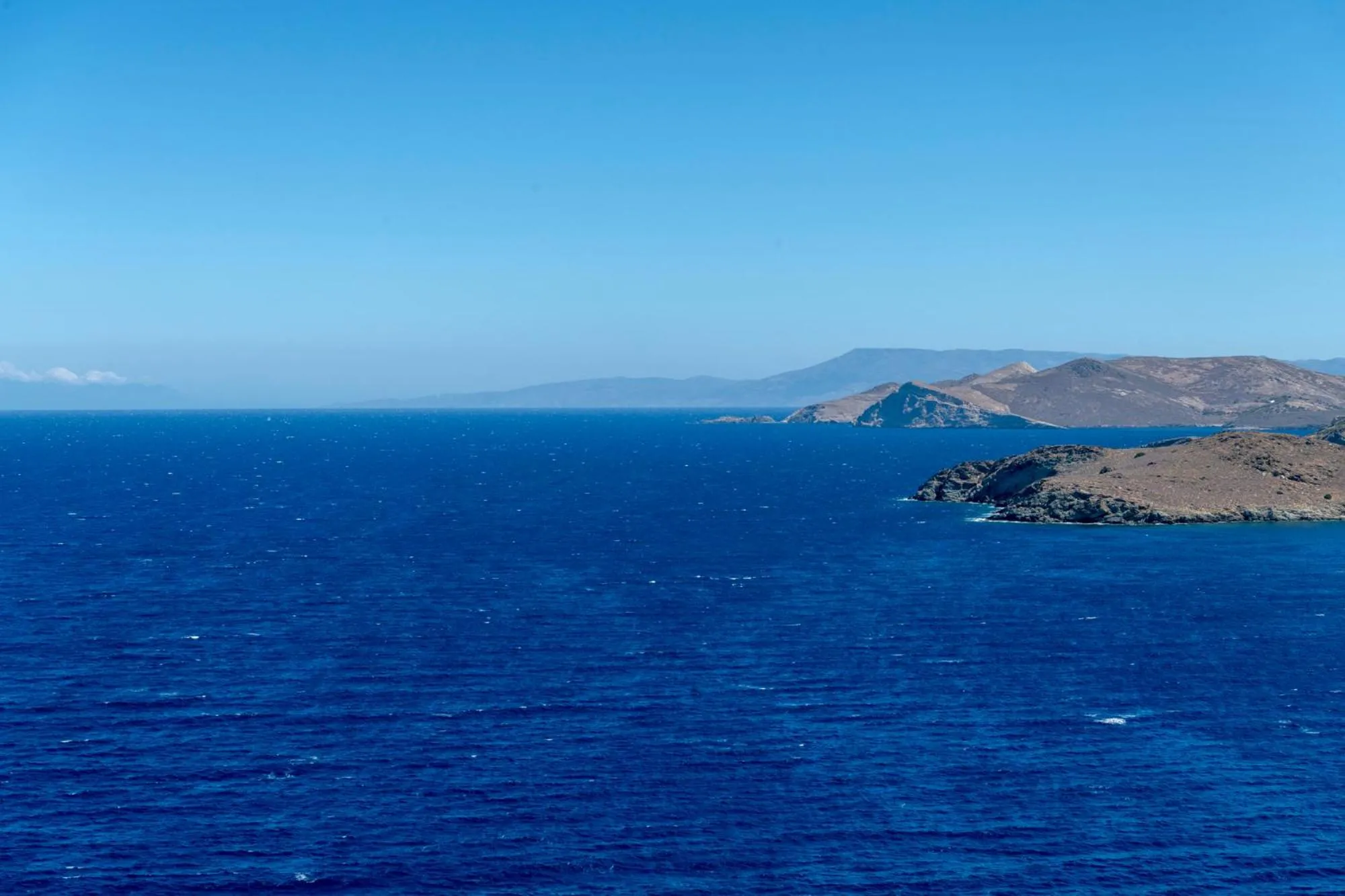 Natural landscape in Chrysonisos Suites with Sunset & Seaviews near Kini