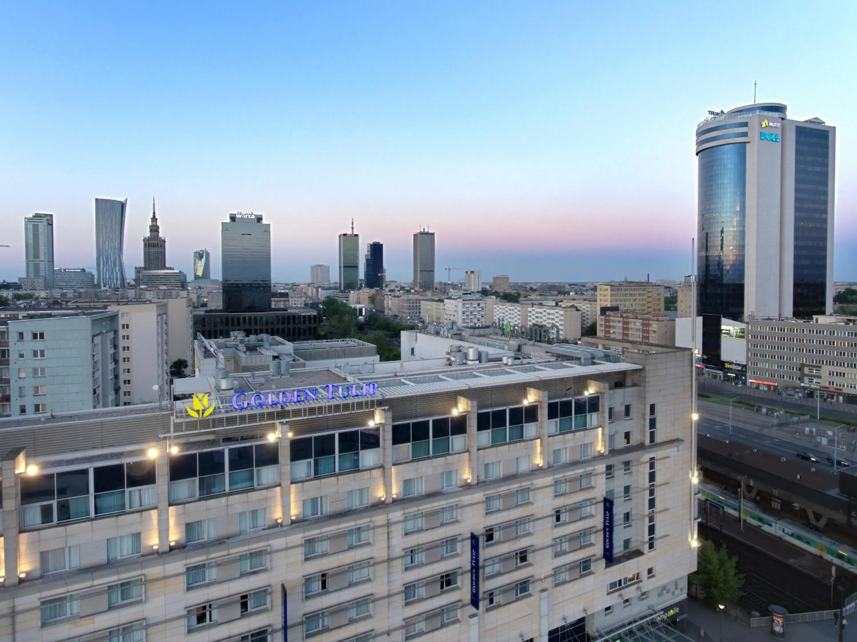 Property building in Golden Tulip Warsaw Centre