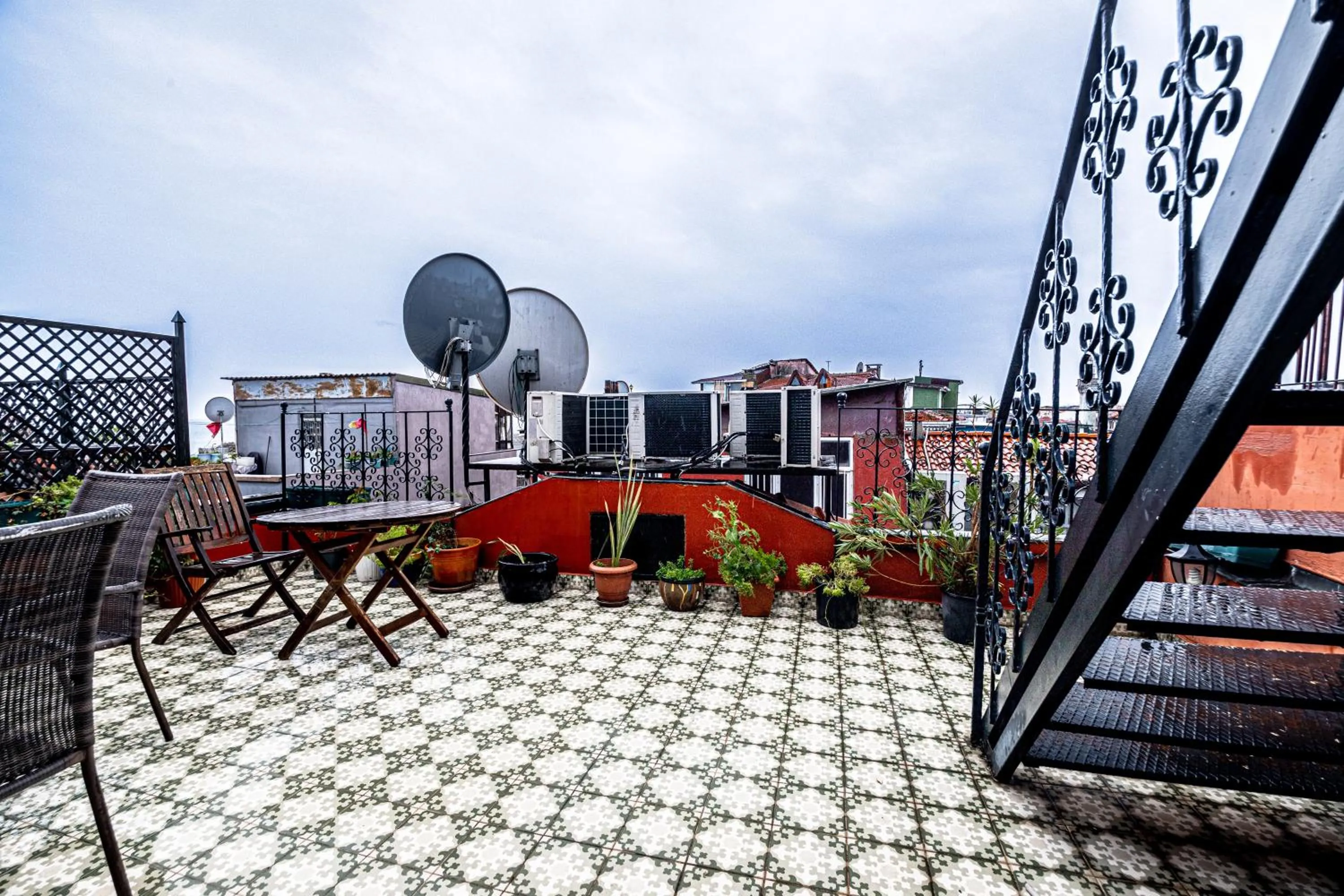 Patio in Sultan Mansion