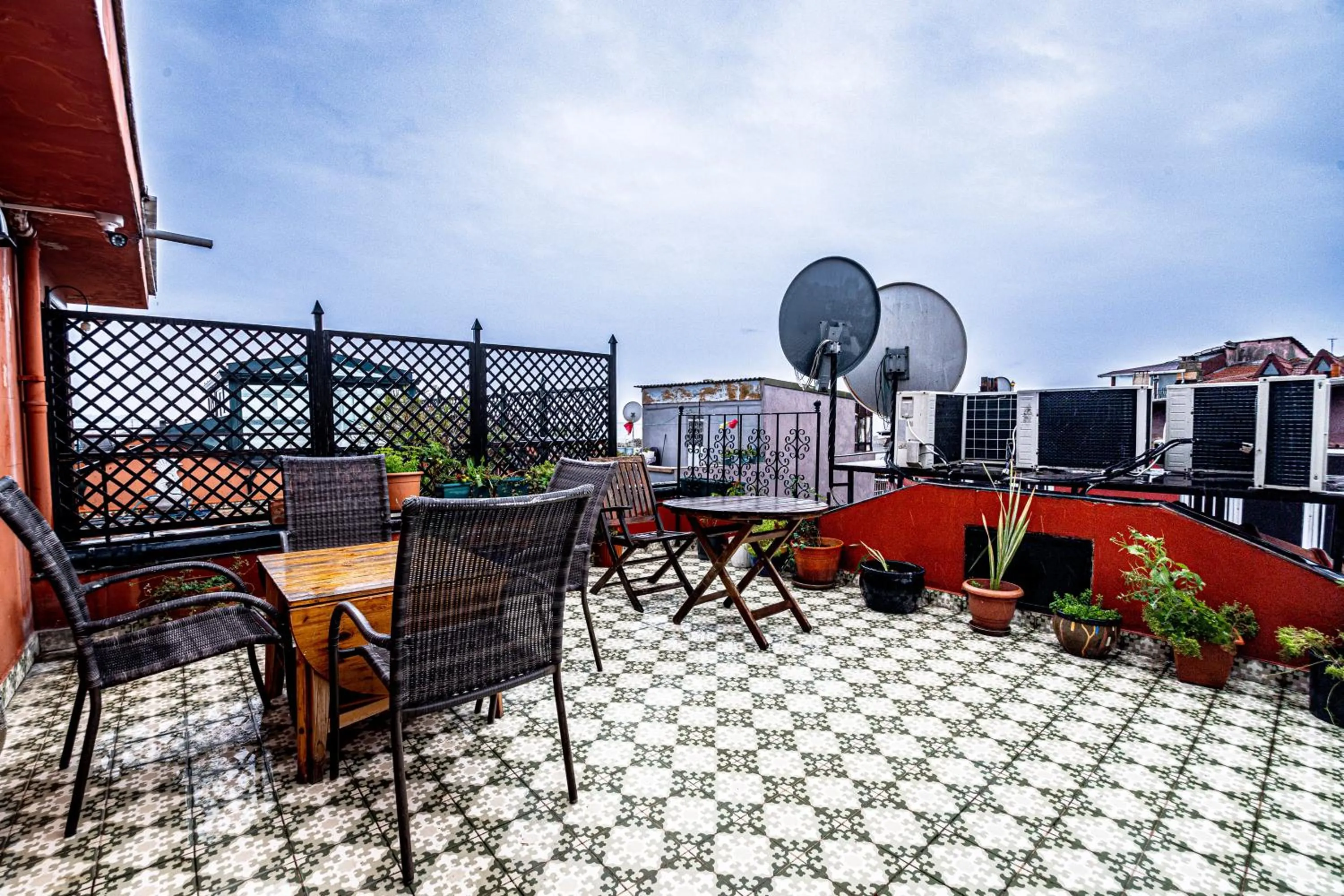 Patio in Sultan Mansion