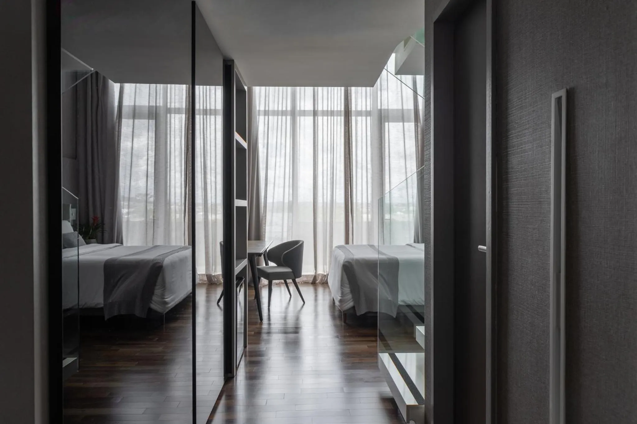 Bedroom, Bed in Suryaa Hotel Pinhais, Curio Collection by Hilton